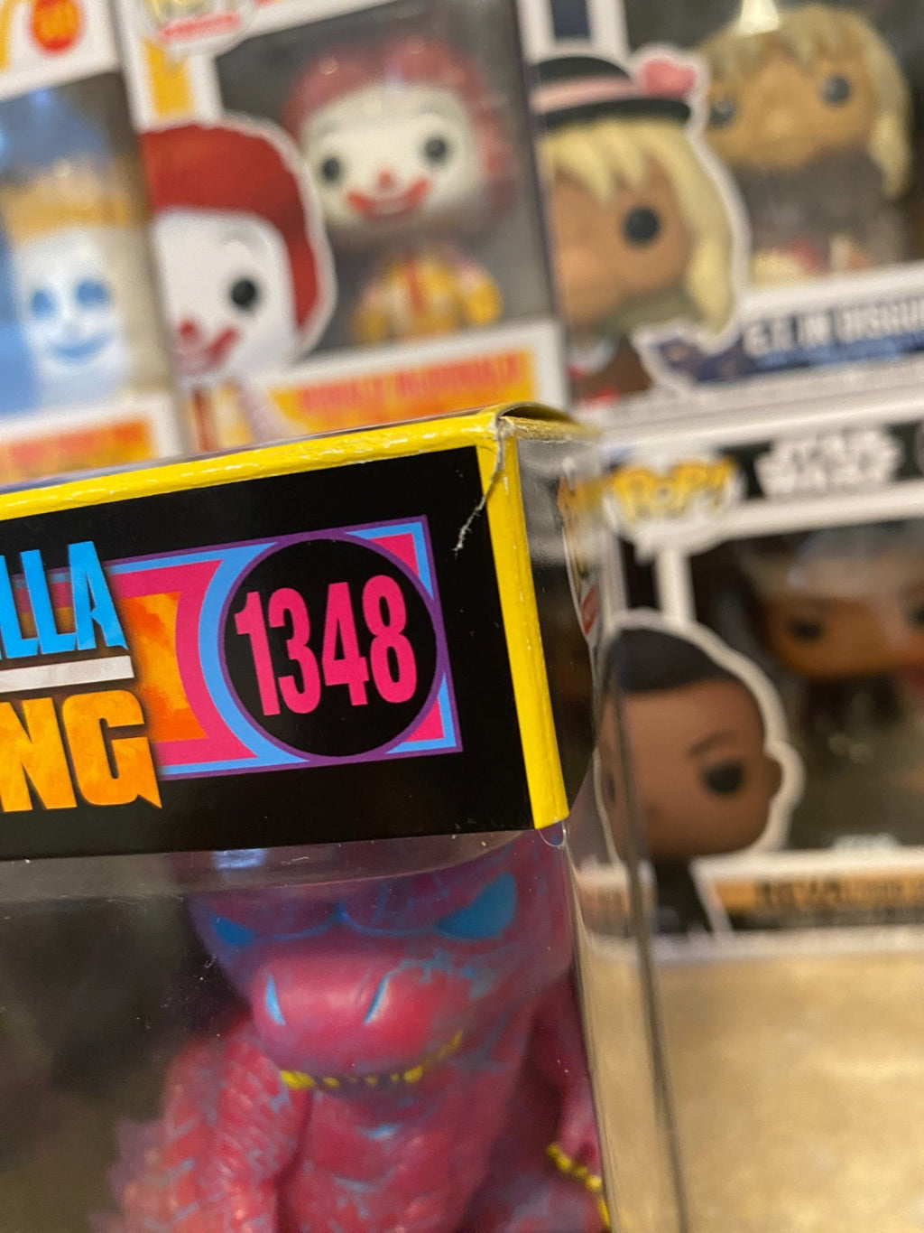 Funko Pop! Vinyl: Godzilla #1348 (Black Light) - Entertainment Earth Exclusive