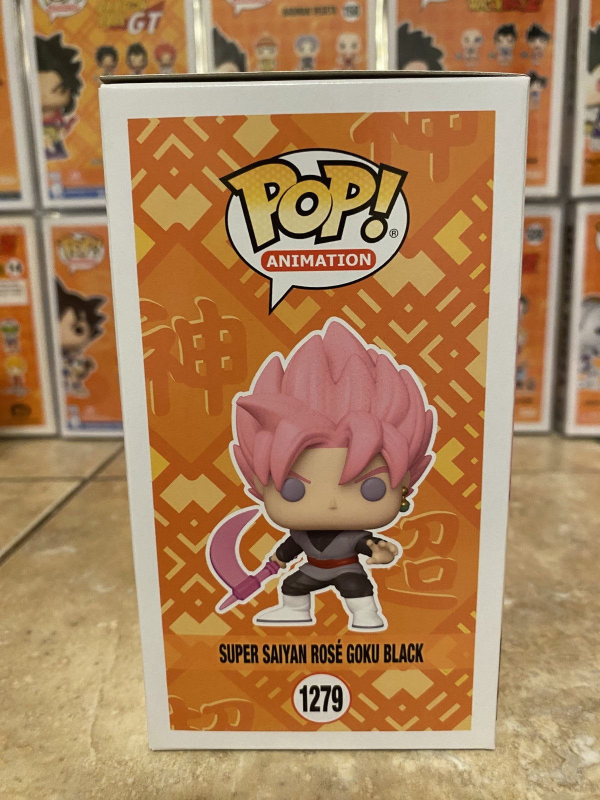 Funko Pop! Dragon Ball Super #1279 Super Saiyan Rose Goku Black w Protector