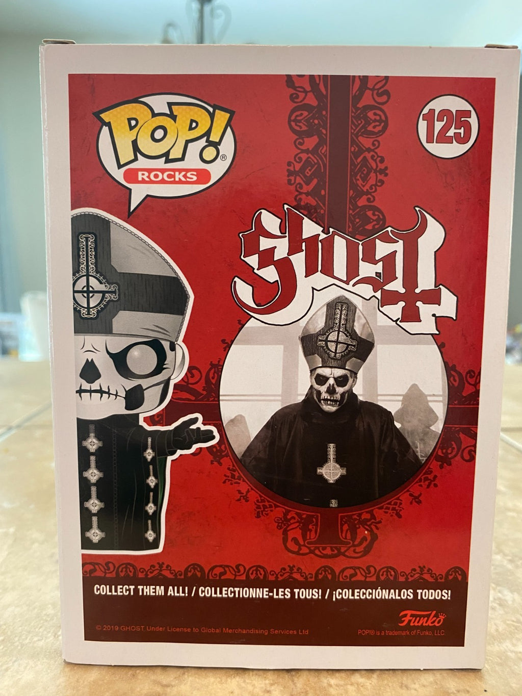 Funko Pop! Ghost Papa Emeritus II #125 - Rare SE Exclusive w Soft Protector