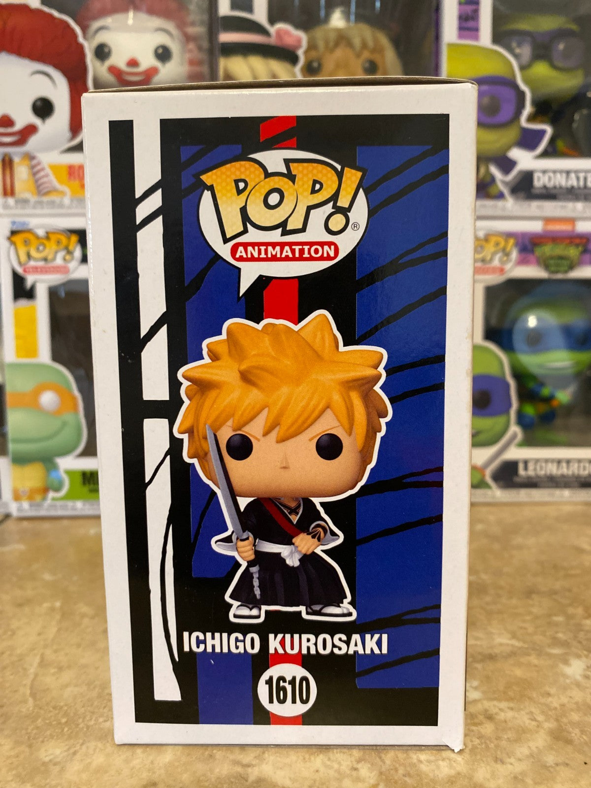 Funko Pop! Vinyl: Bleach - Ichigo Kurosaki (Metallic) (Chase) #1610 w Protectors