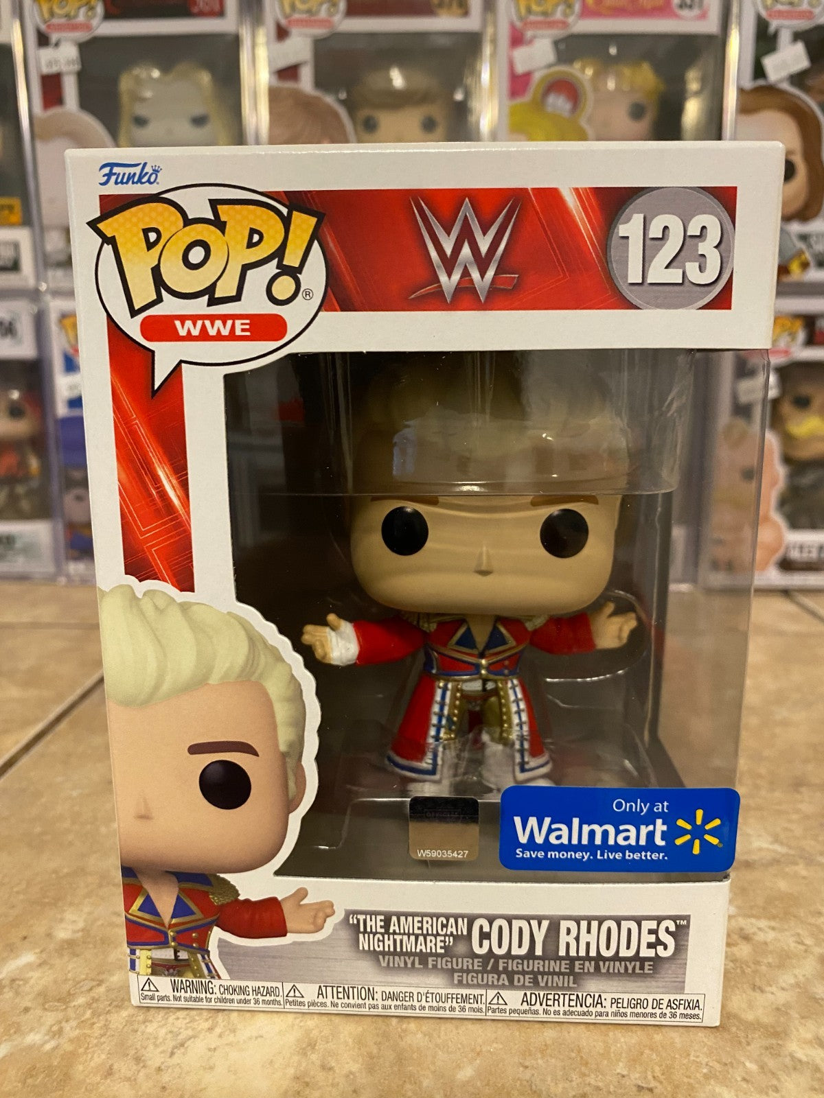 Funko Pop! Vinyl: WWE - "The American Nightmare" Cody Rhodes w Protector