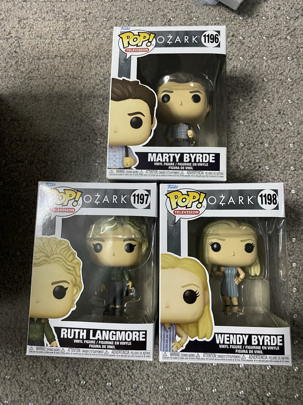 Funko POP! - Ozark - Marty & Wendy Byrde Ruth Langmore - Set Of 3 #1196-1198