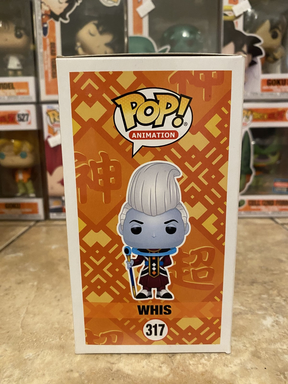 Funko Pop! Animation: Dragon Ball Z #317 Whis w Protector