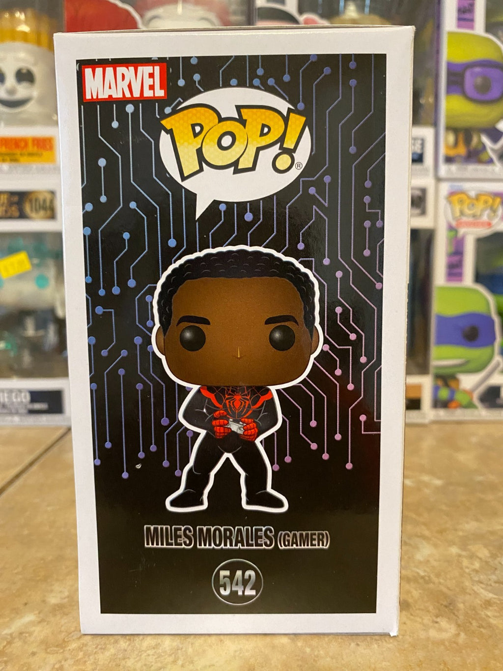 Funko Pop! Heroes: Miles Morales (Chase) (GameStop) Vinyl Figure w Protector