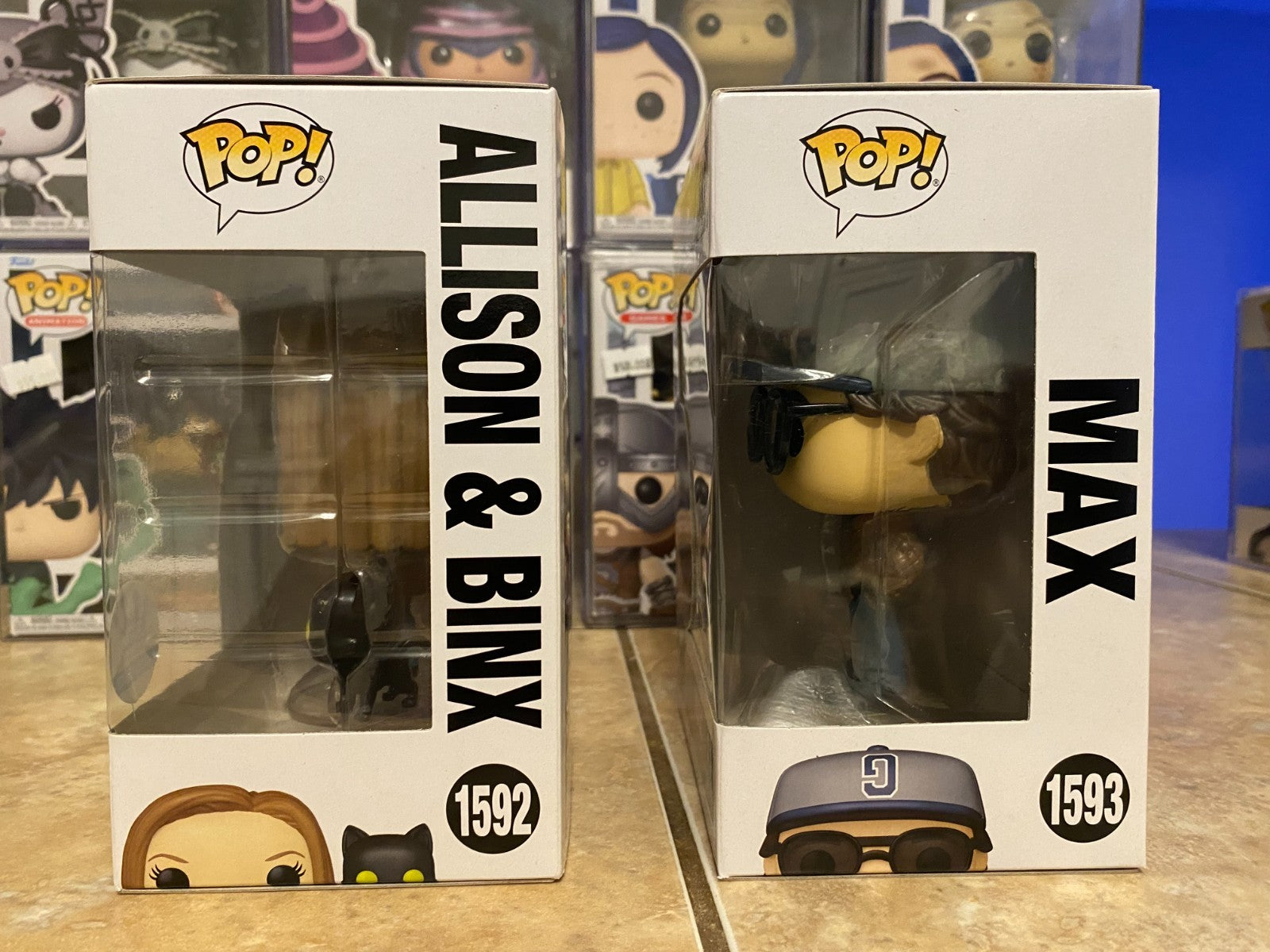 Funko Pop! Hocus Pocus - Allison & Binx #1592 & Max #1593 Funko Shop Exclusives