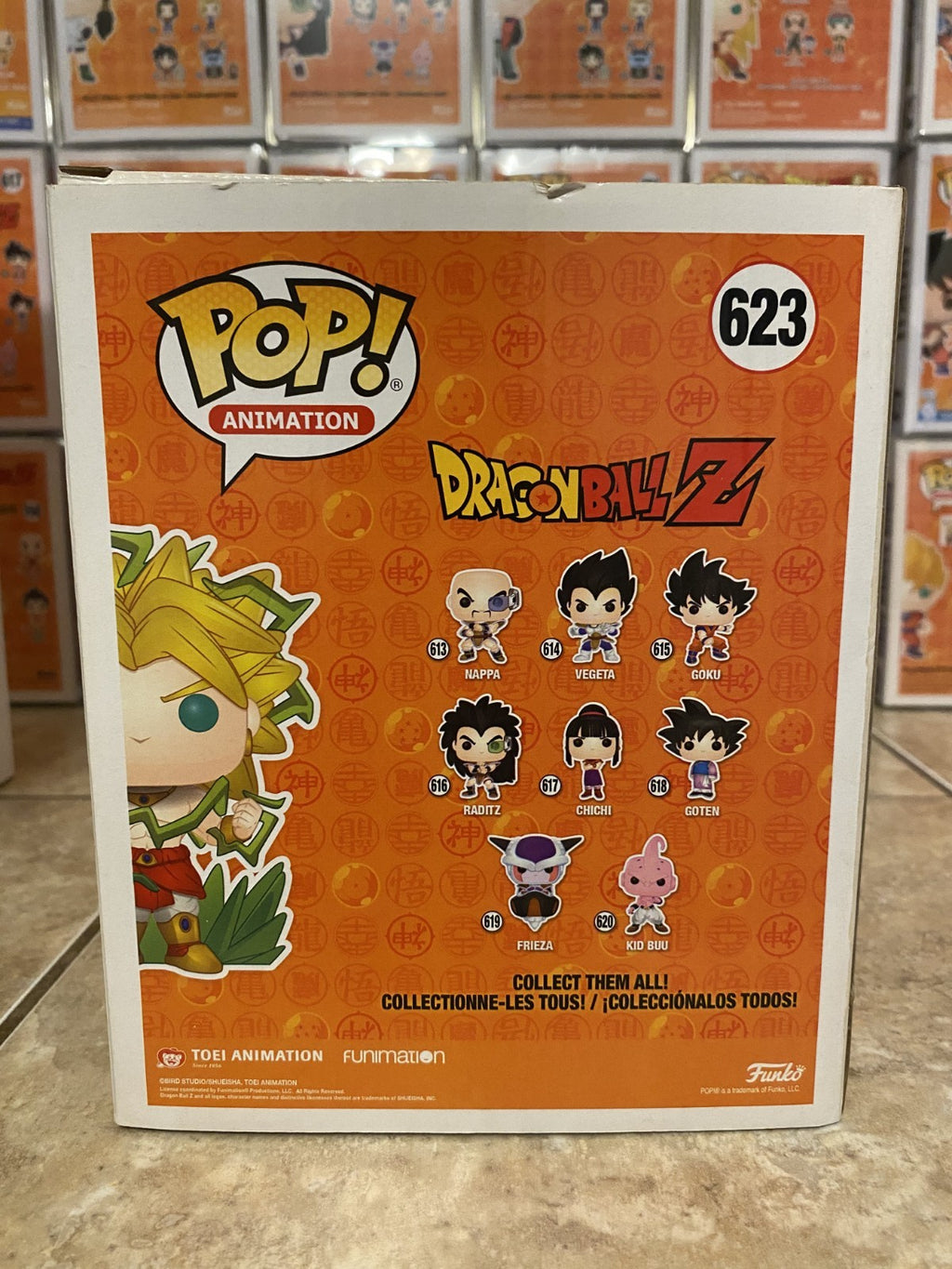 Funko Pop!  Dragon Ball Z - #623 6" Legendary Super Saiyan Broly 2019 Exclusive