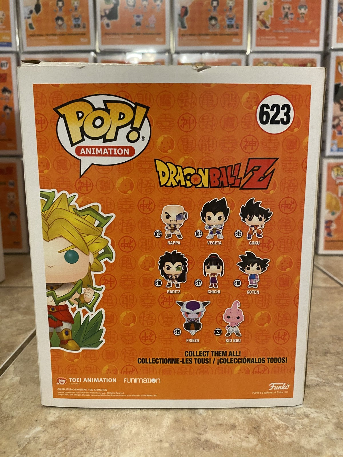 Funko Pop!  Dragon Ball Z - #623 6" Legendary Super Saiyan Broly 2019 Exclusive