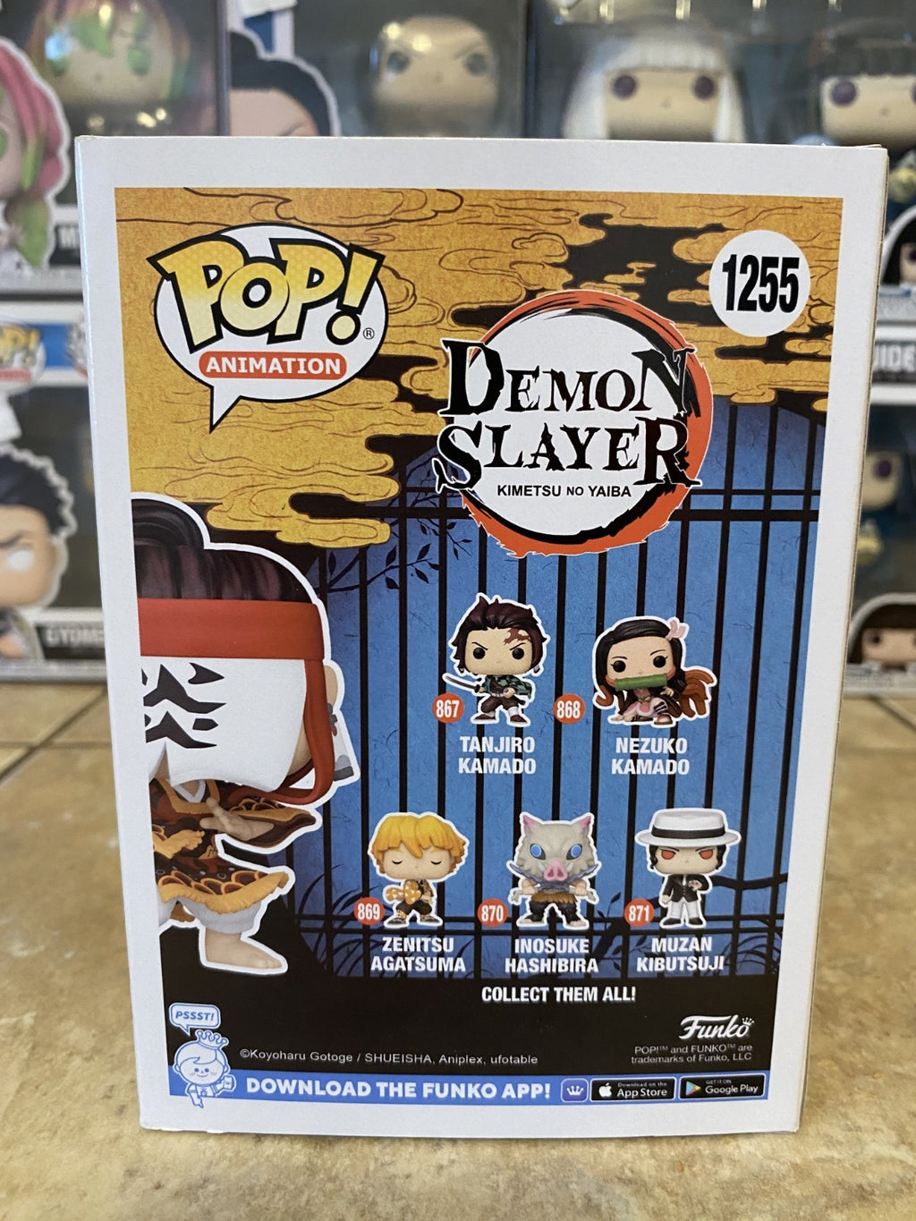 Funko Pop! Demon Slayer #1255 Tanjuro Kamado AAA Anime Exclusive w/Box Protector