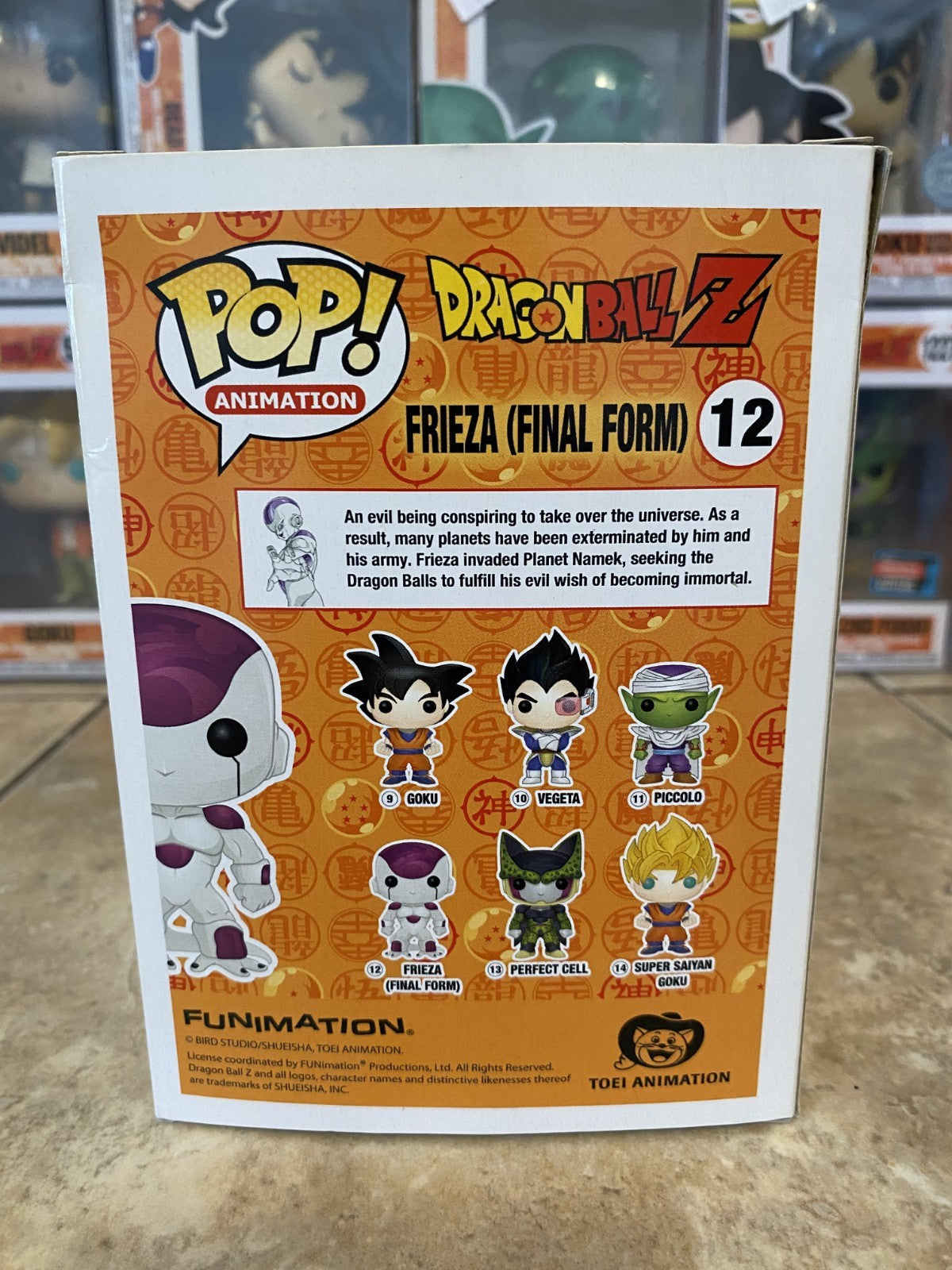 Funko Pop! Dragon Ball Super #12 Frieza (Final Form) w Protector