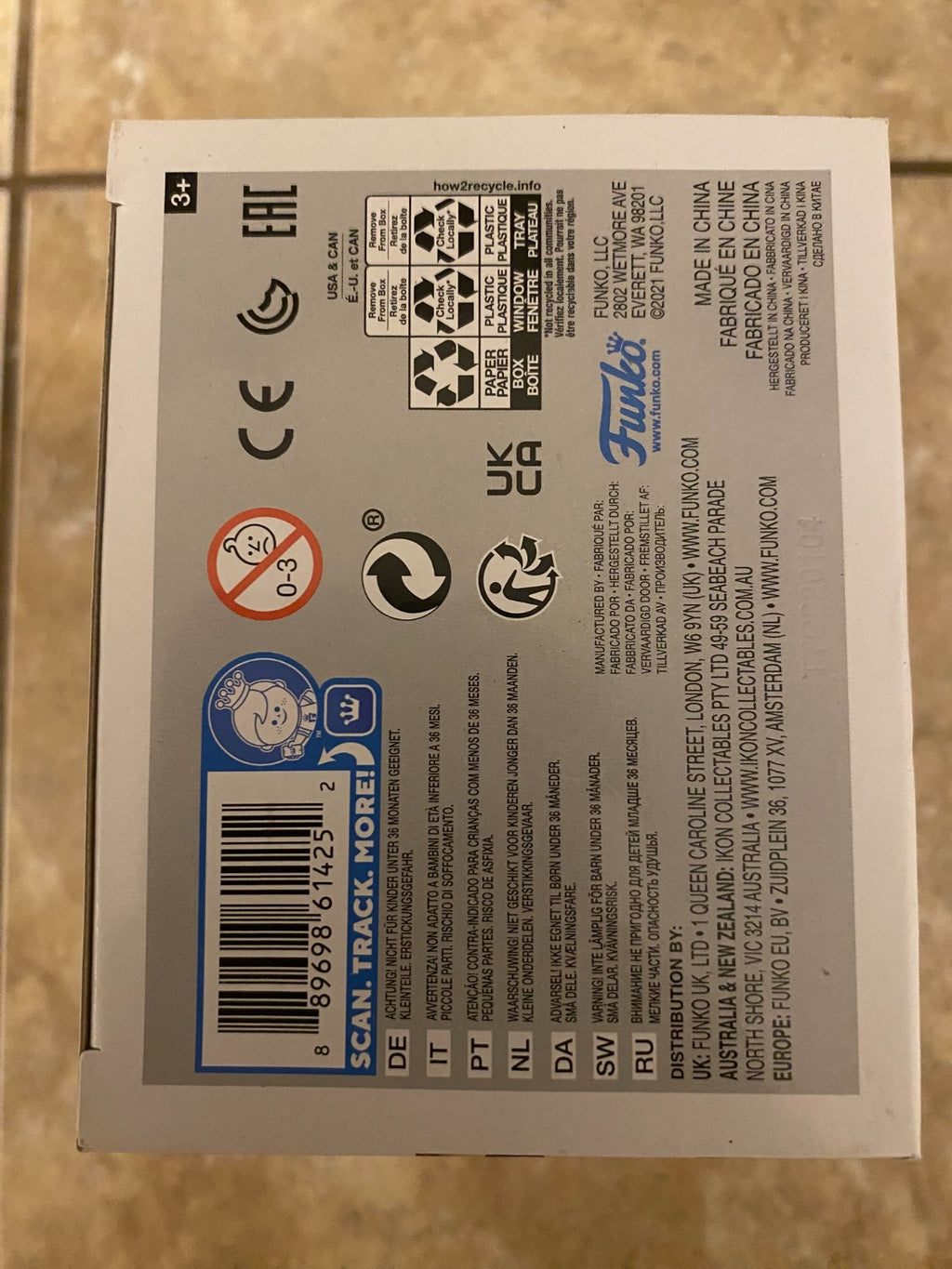 Funko POP! Pop Rocks! CHRIS STAPLETON #259 Vinyl Figure w Protector