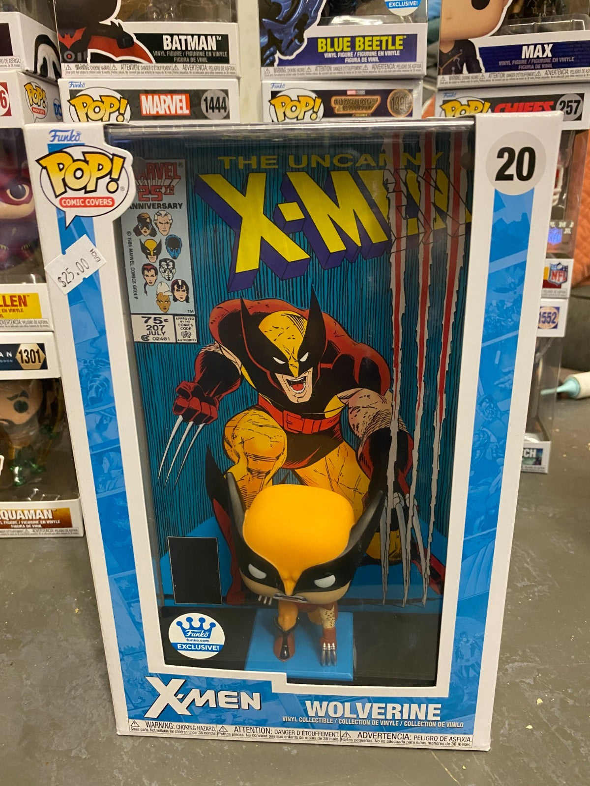 Funko Pop! Comic Book Cover with Case: Marvel - Wolverine - Funko (Exclusive)...