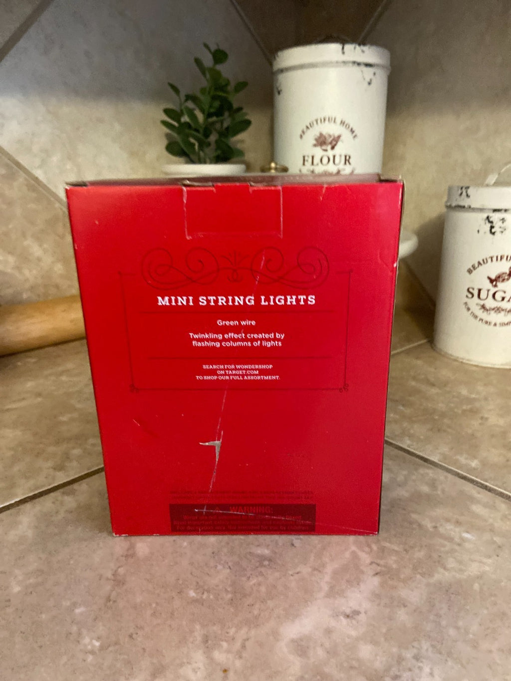 Wondershop 100 ct Clear Mini Lights Green Wire Indoor Outdoor 20'71/2"