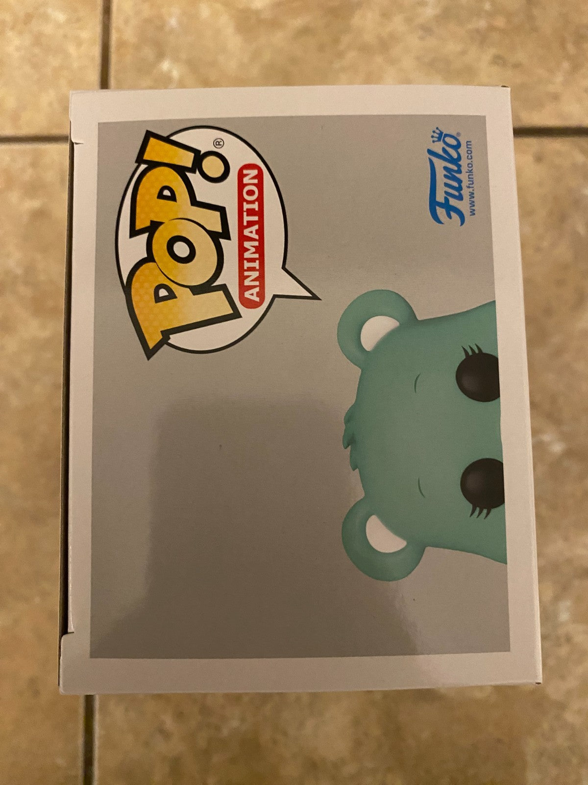 Funko POP! Care Bears 40th Anniversary Wish Bear #1207 Chase Flocked w Protector