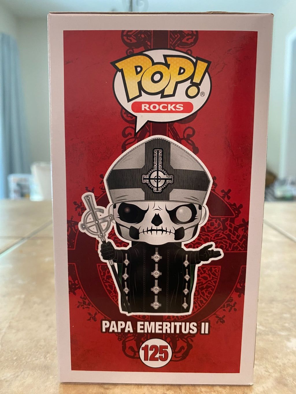 Funko Pop! Ghost Papa Emeritus II #125 - Rare SE Exclusive w Soft Protector