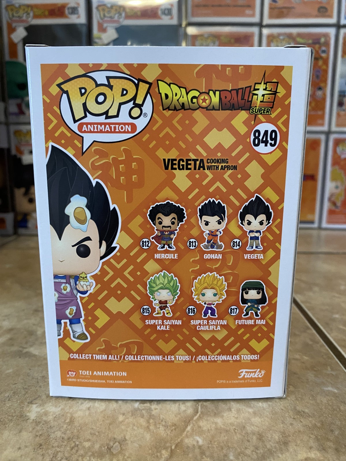 Funko Pop! Dragon Ball Super #849 Vegeta Hot Topic Exclusive w Protector