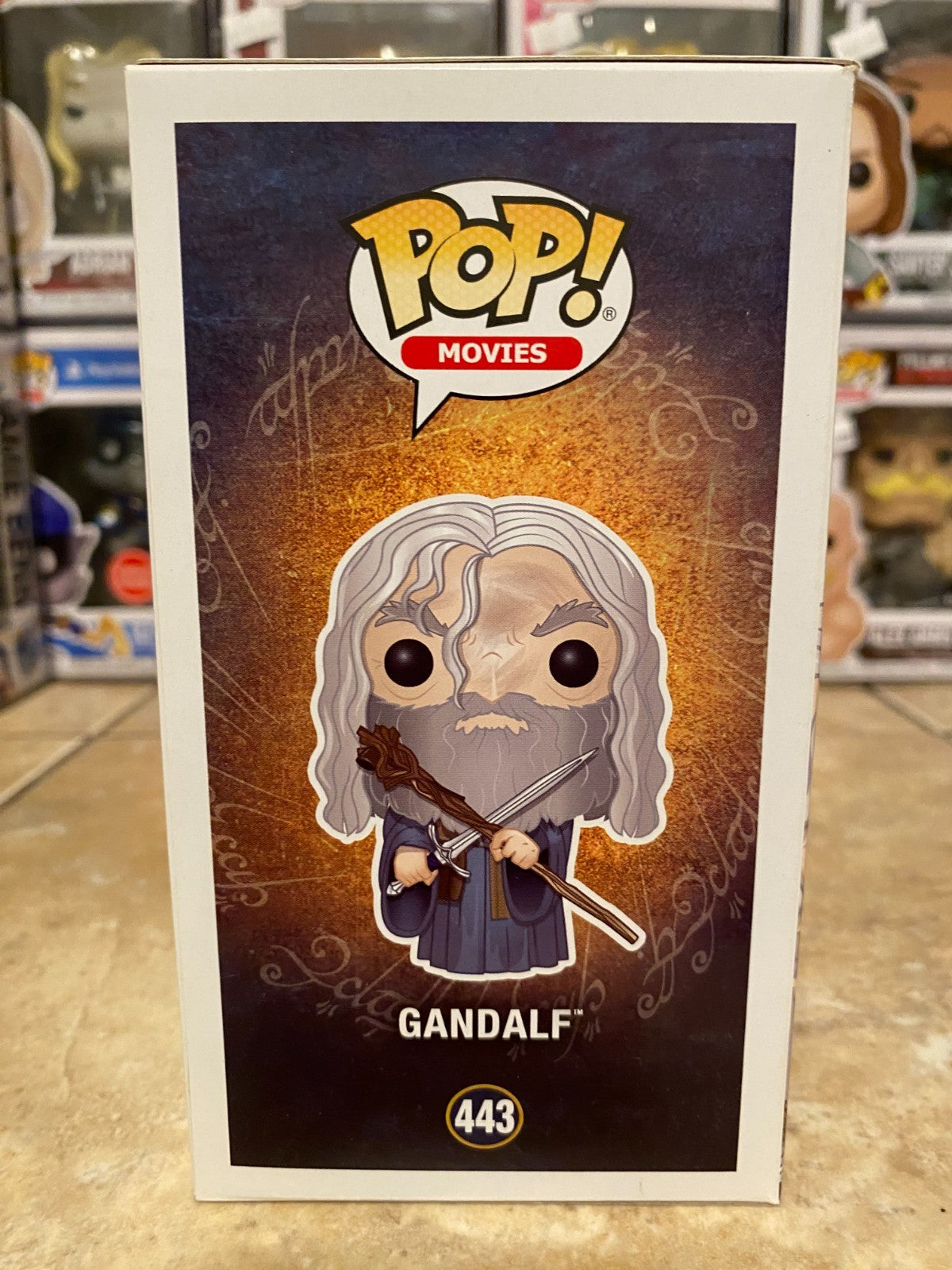 Funko Pop! Vinyl: The Lord of the Rings - Gandalf #443 w Protector