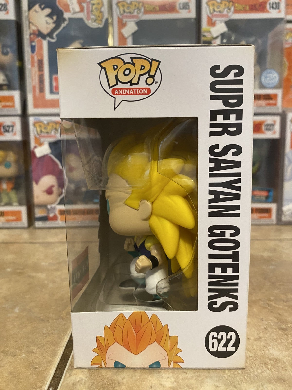 Funko Pop! Dragon Ball Z Super Saiyan Gotenks #622 Anime Exclusive w Protector