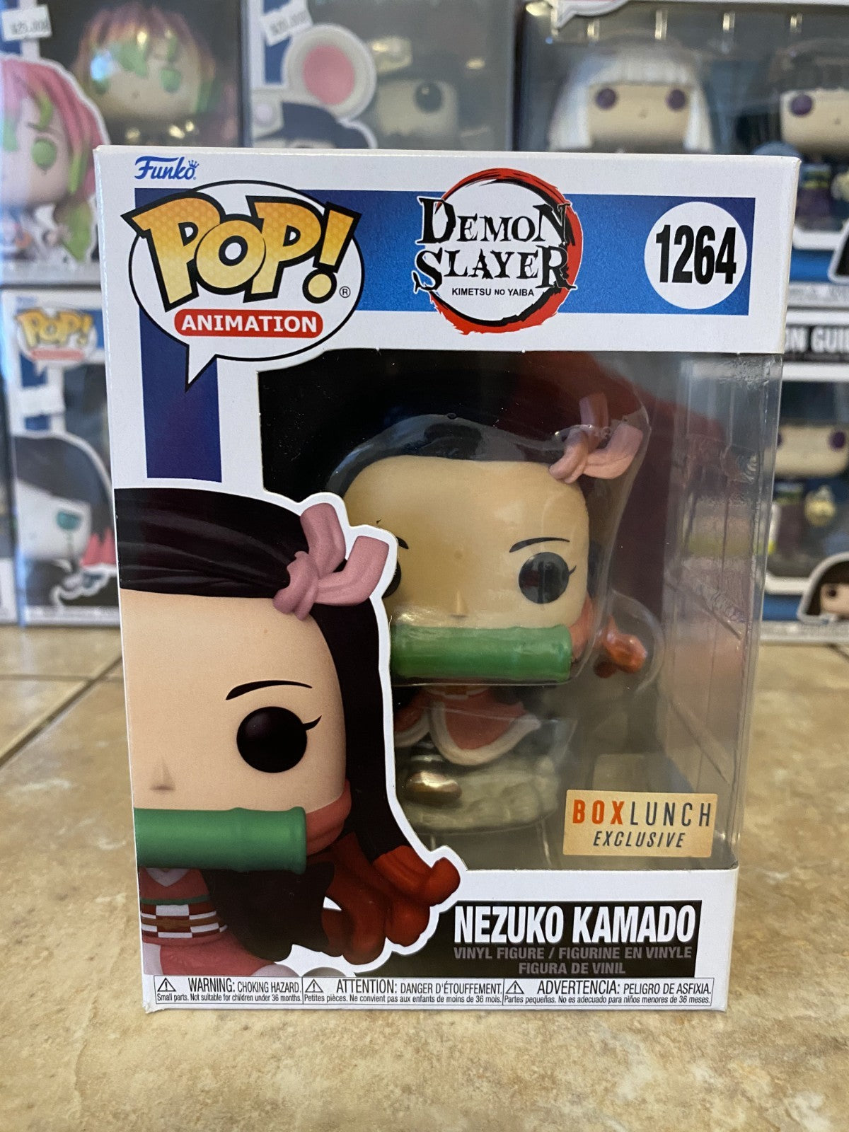 Funko Pop! Demon Slayer #1264 Nezuko Kamado Box Lunch Exclusive w/Box Protector
