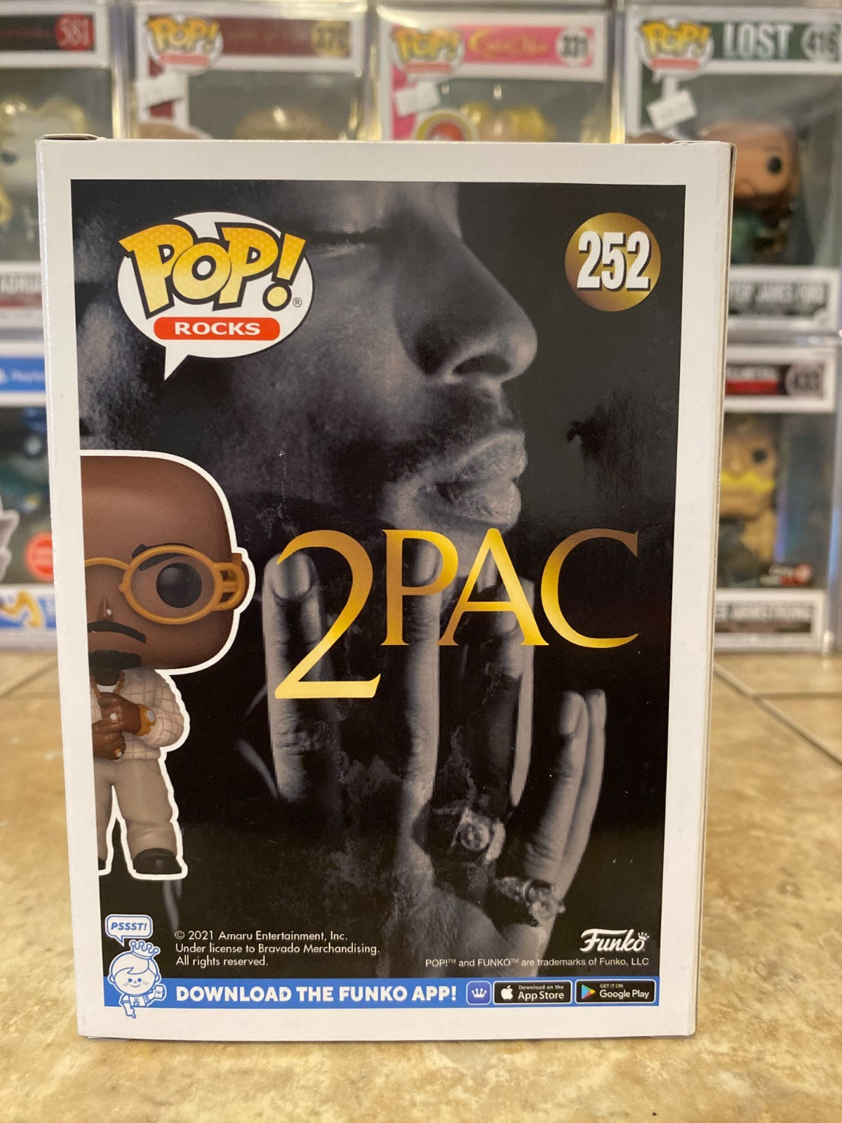 Funko Pop! Tupac- Loyal to the Game 3 3/4 in Vinyl Figure - 56738