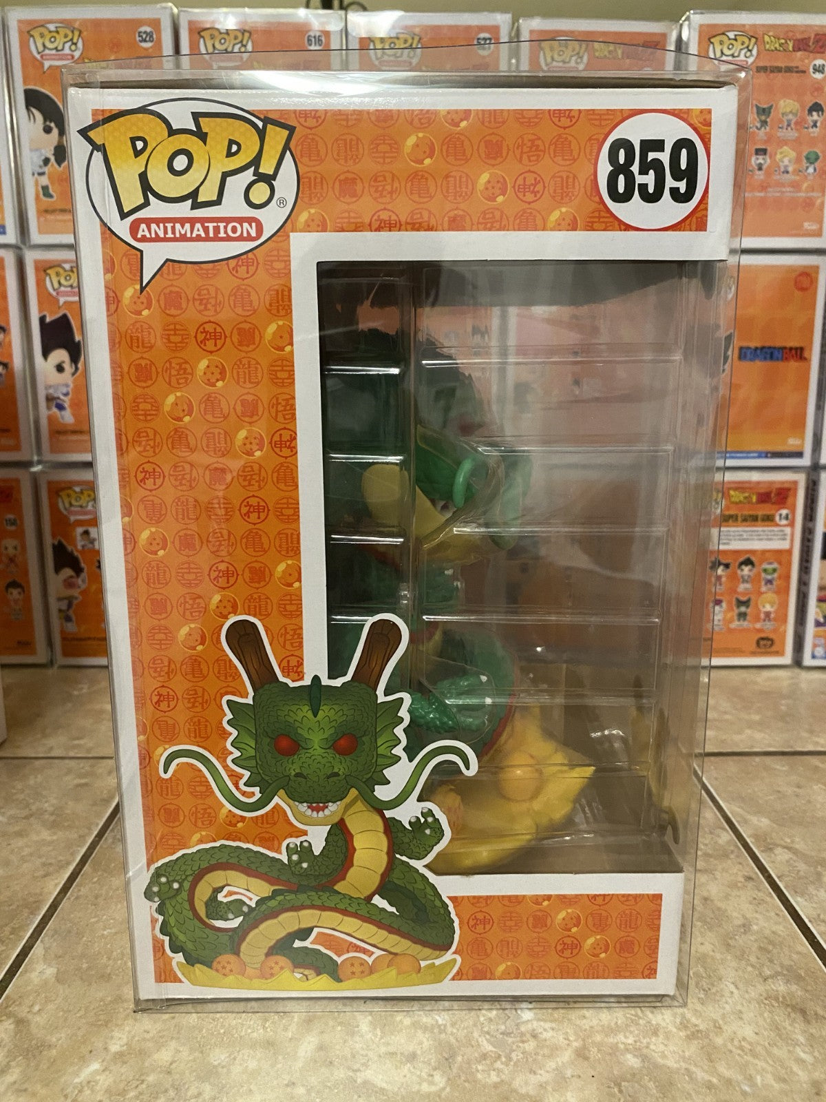 Funko Pop!  Dragon Ball Z - #859 10" Super-Sized Shenron w Plastic Protector