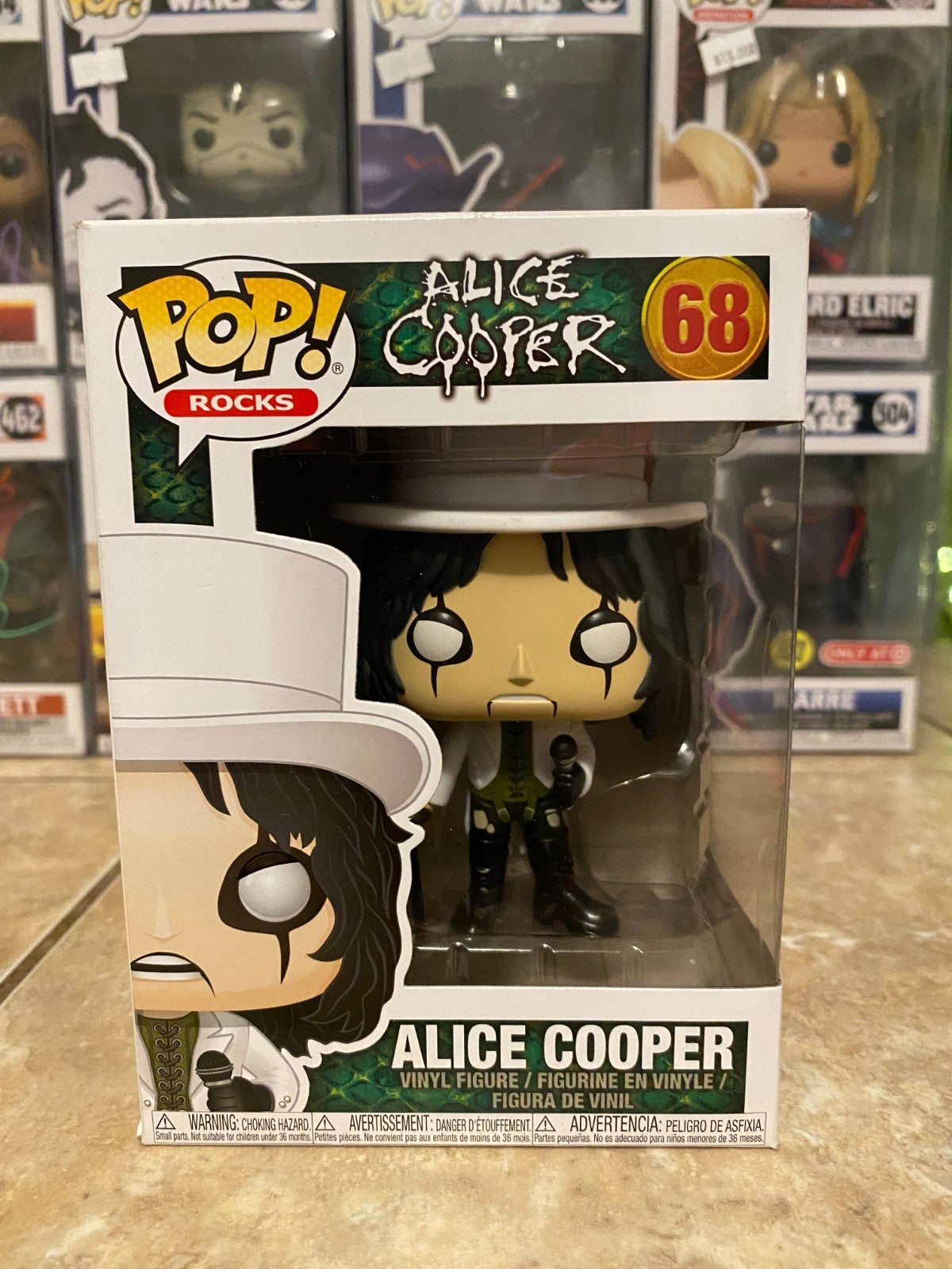 Funko Pop! Vinyl: Alice Cooper #68 w Proctector
