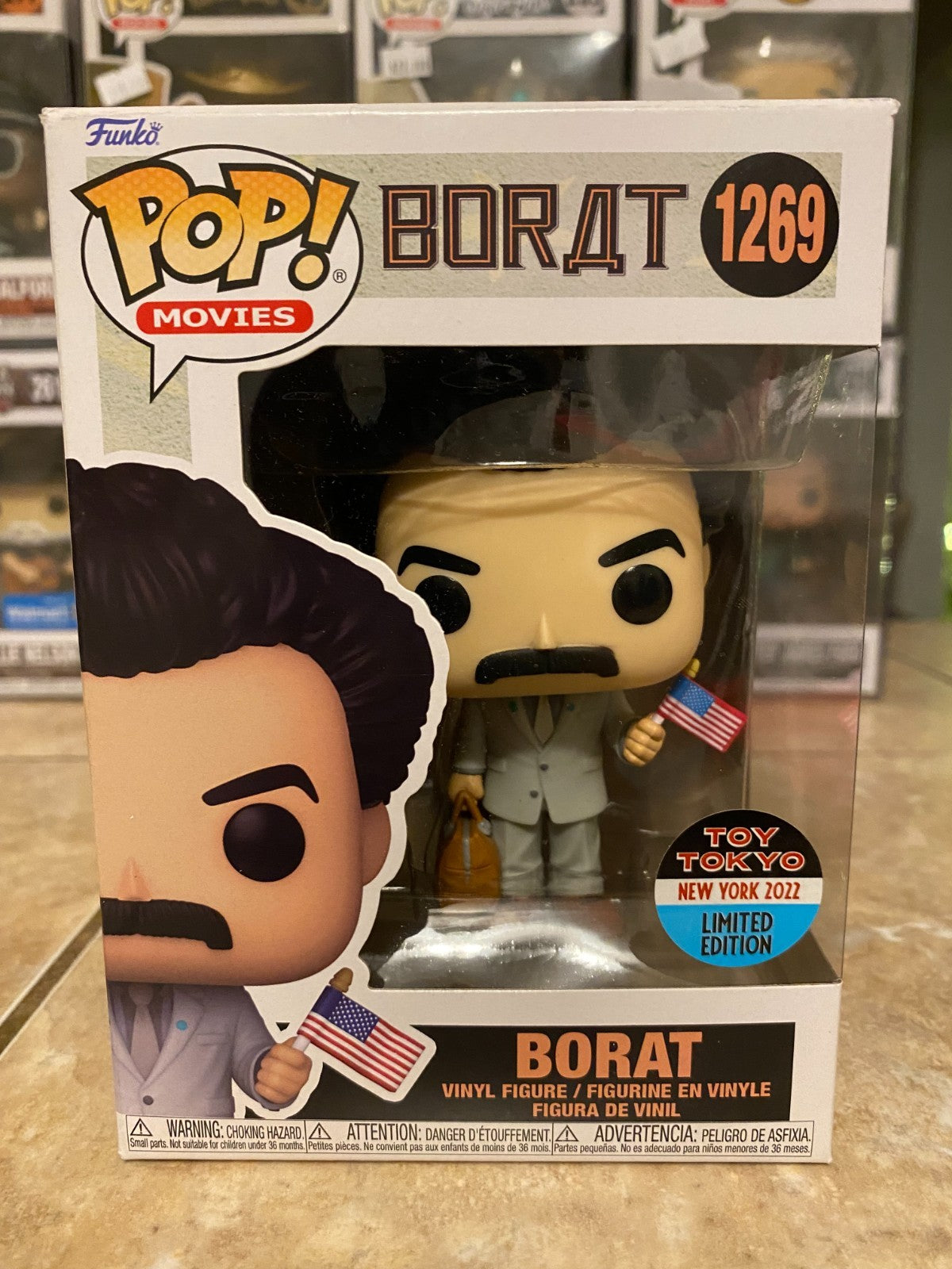 Funko Pop! Borat 1269 - 2022 NYCC/ Toy Tokyo Exclusive