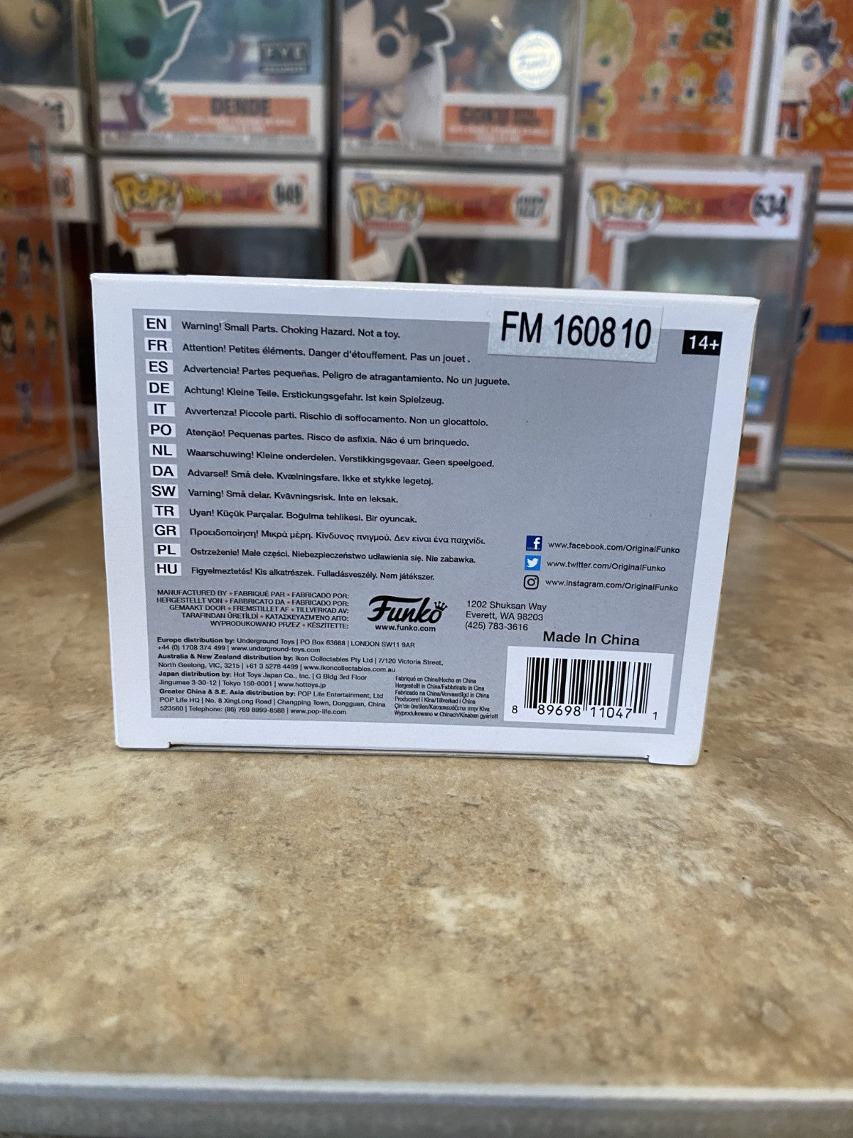 Funko Pop Dragon Ball Z #154 Super Saiyan Vegeta AAA Anime Exclusive w Protector