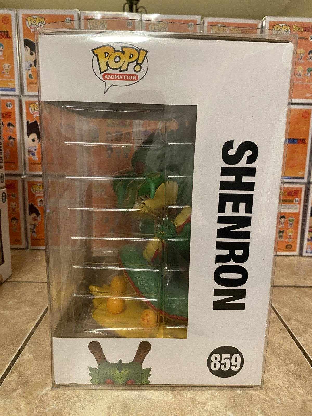 Funko Pop!  Dragon Ball Z - #859 10" Super-Sized Shenron w Plastic Protector