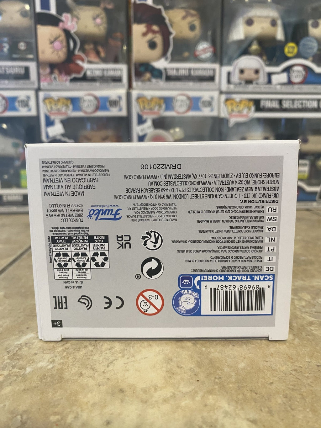 Funko Pop! Demon Slayer #867 Tanjiro Kamado Target Exclusive w/Box Protector