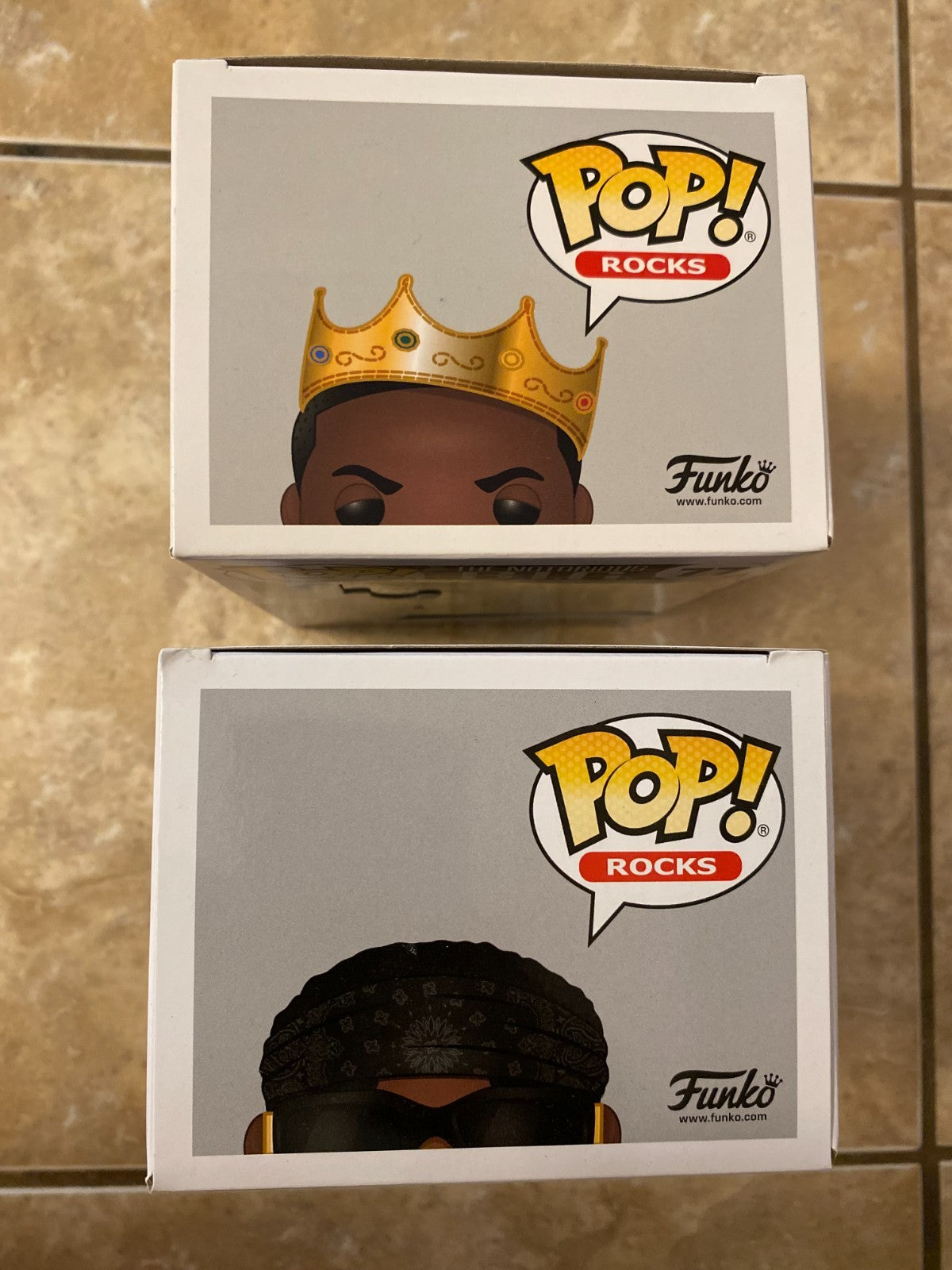 Funko Pop! Rocks: Notorious B.I.G. Set of 2 Figures w Protectors