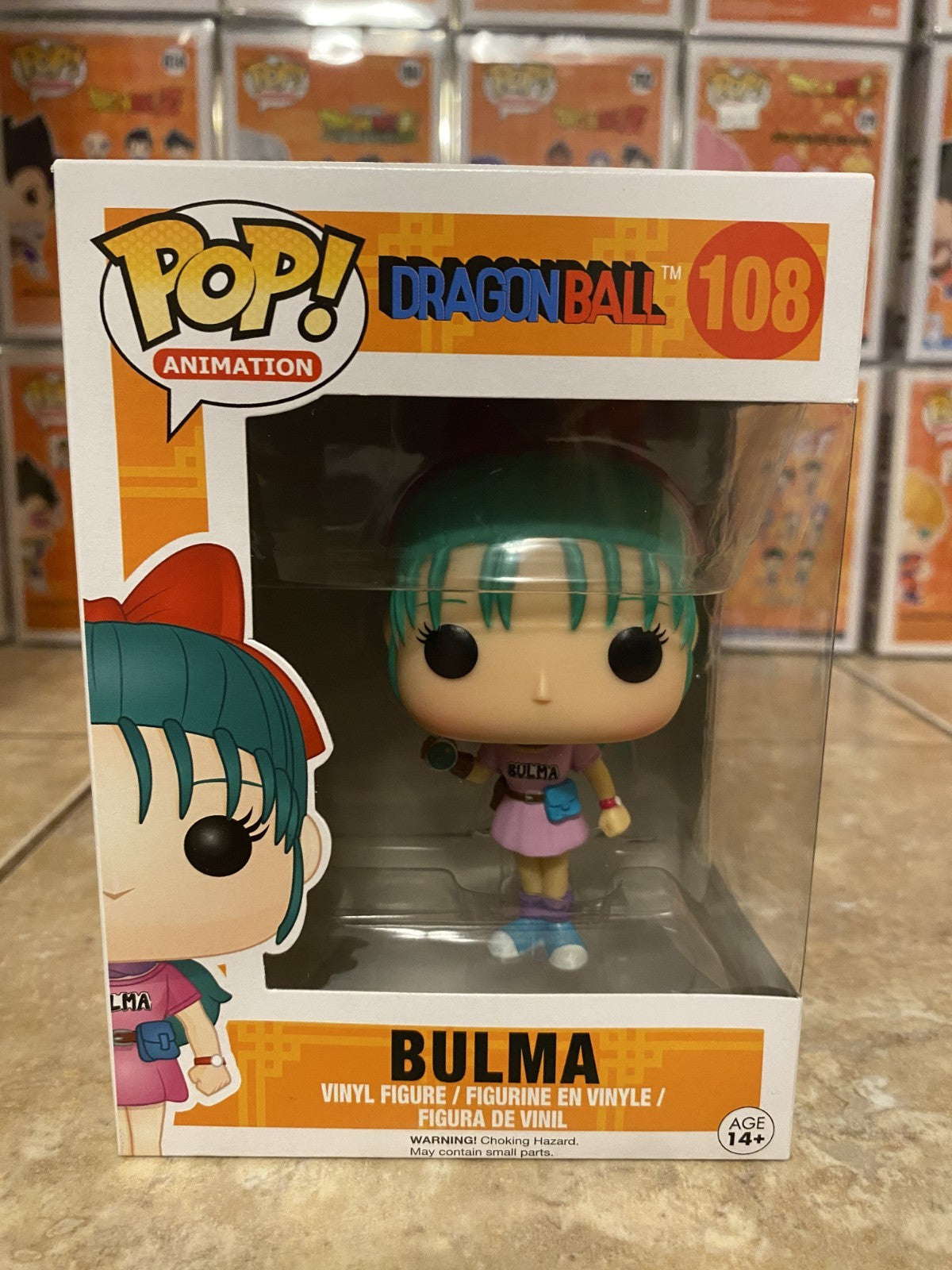 Funko Pop! Animation: Dragon Ball #108 Bulma w Protector