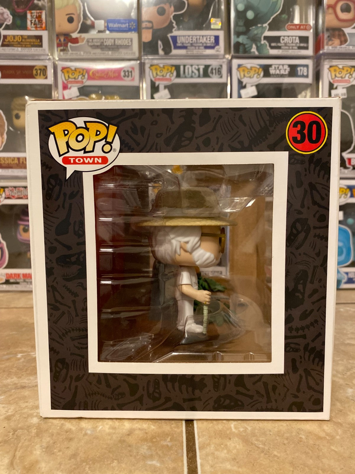 Funko Pop! Town: Jurassic Park - John Hammond with Gates - Target (Exclusive)...