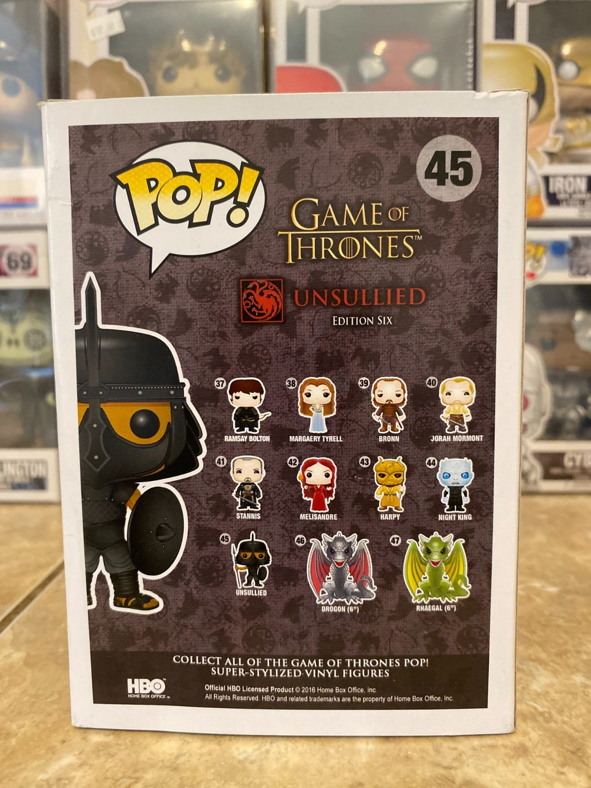 Funko Pop! Vinyl: Game of Thrones - Unsullied #45 w Protector