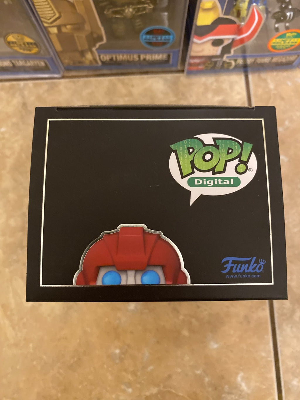 Funko Pop! Vinyl: Transformers - Hot Rod #48 (Digital Pop! Release) w Protector