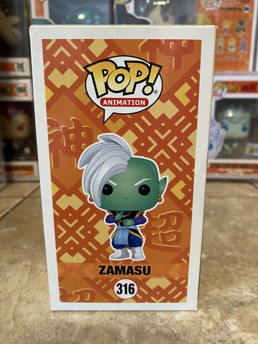 Funko Pop! Dragon Ball Z #316 Zamasu GITD w Protector