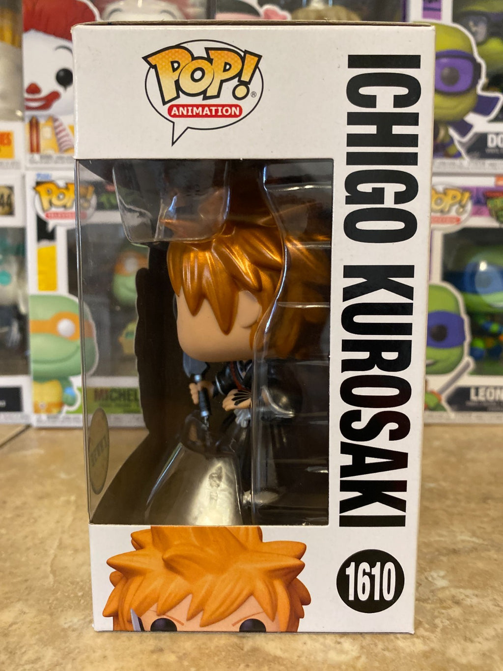 Funko Pop! Vinyl: Bleach - Ichigo Kurosaki (Metallic) (Chase) #1610 w Protectors