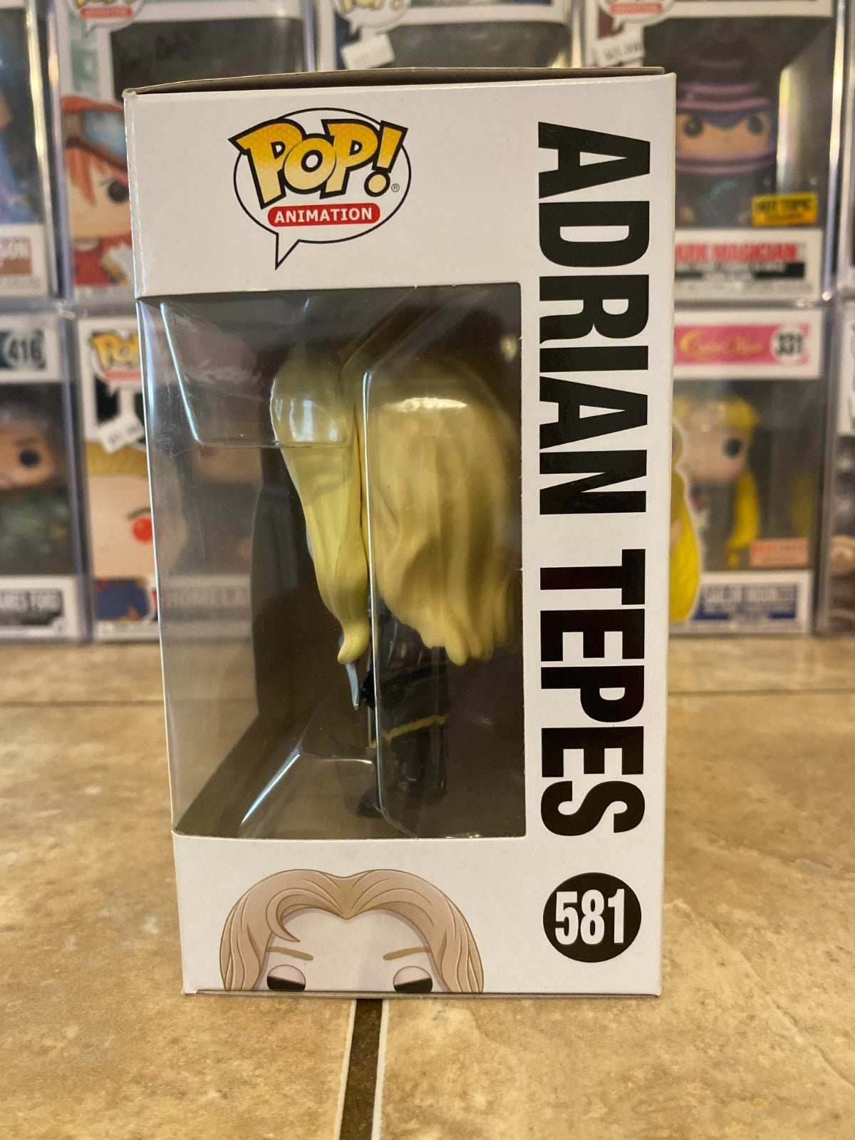 Funko Pop! Animation Castlevania - Adrian Tepes #581 Alucard Vinyl w Protector