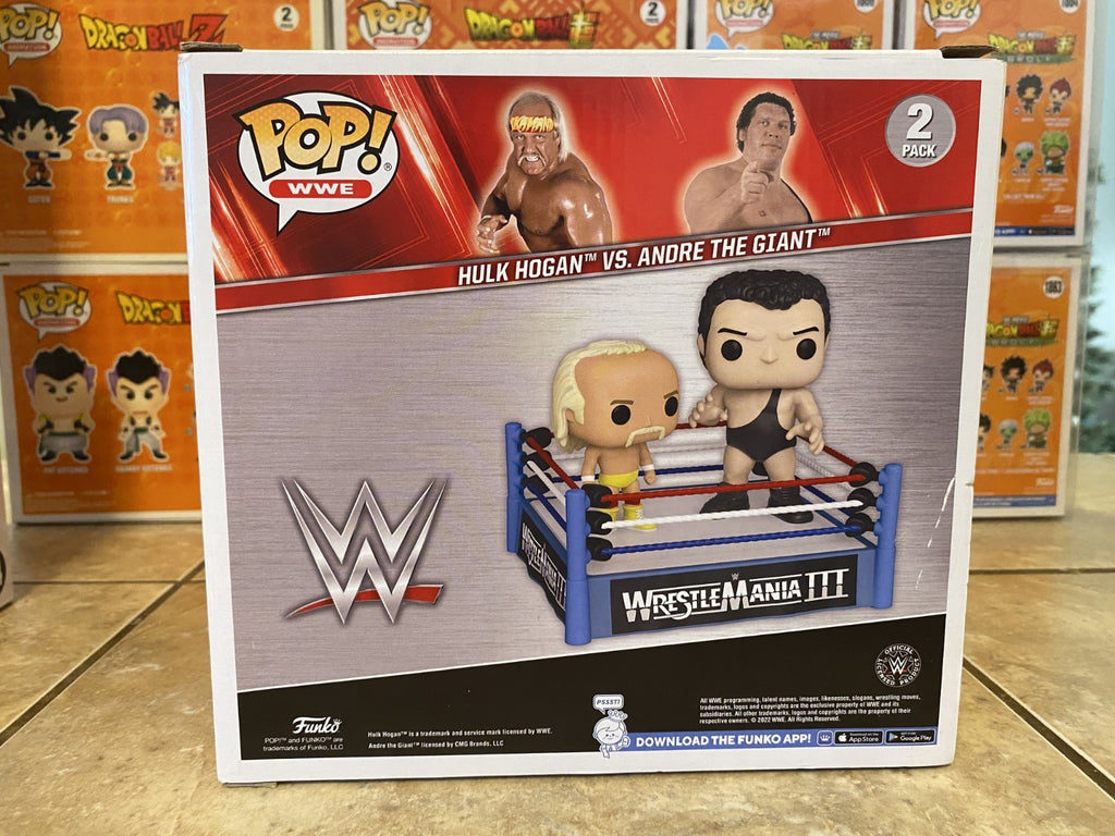 Funko Pop! Vinyl: WWE - Hulk Hogan & Andre the Giant 2 Pack