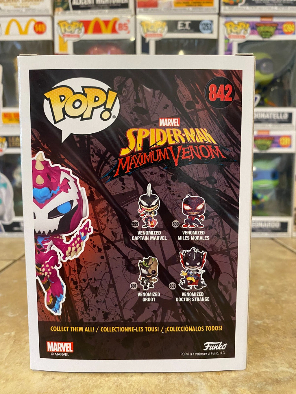 Funko Pop! Vinyl: Marvel - Venomized Ironheart #842 Chase w Protector