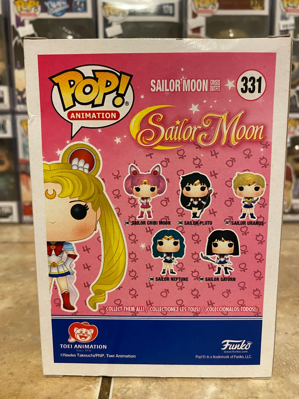 Funko Pop! Anime #331 Sailor Moon Crisis Outfit Box Lunch Exclusive w Protector