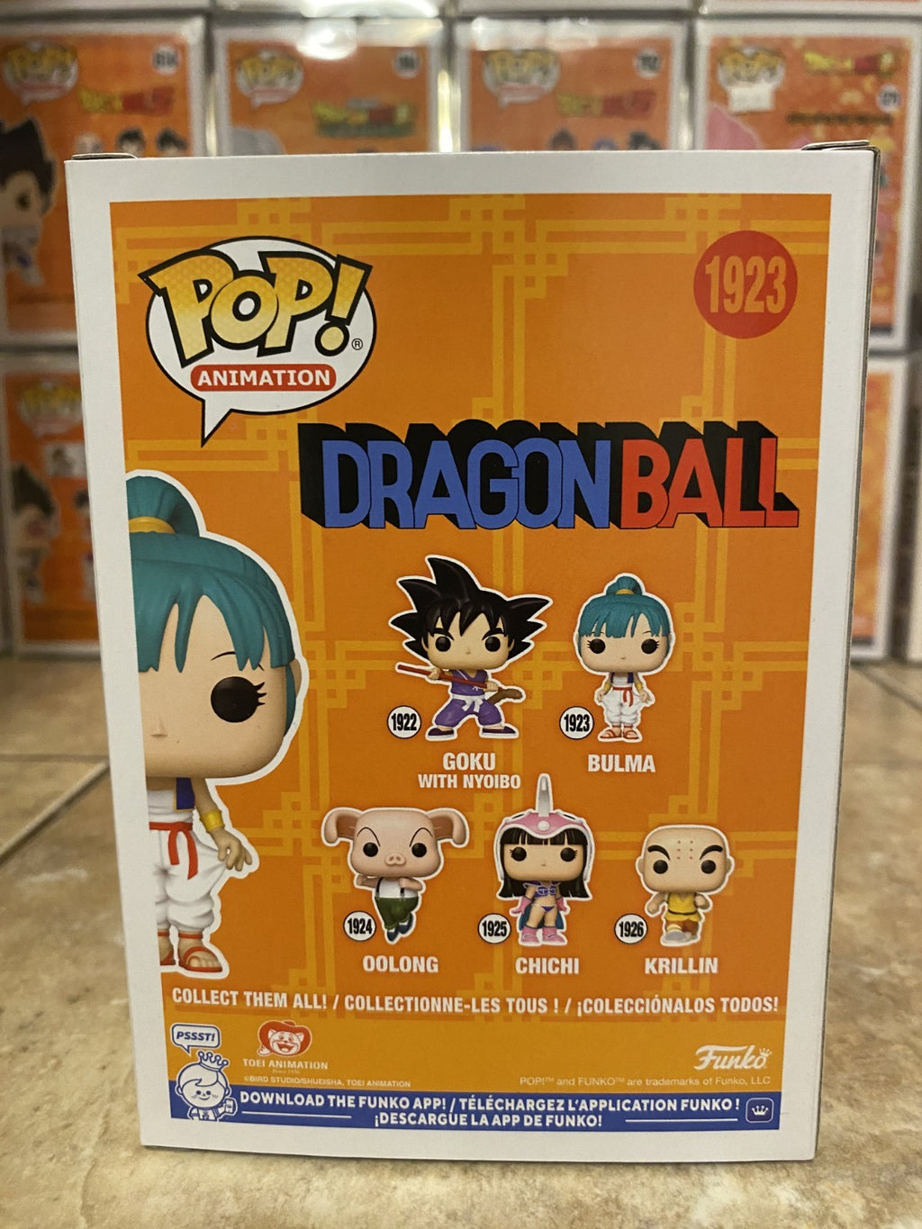 Funko Pop! Animation: Dragon Ball #1923 Bulma w Protector