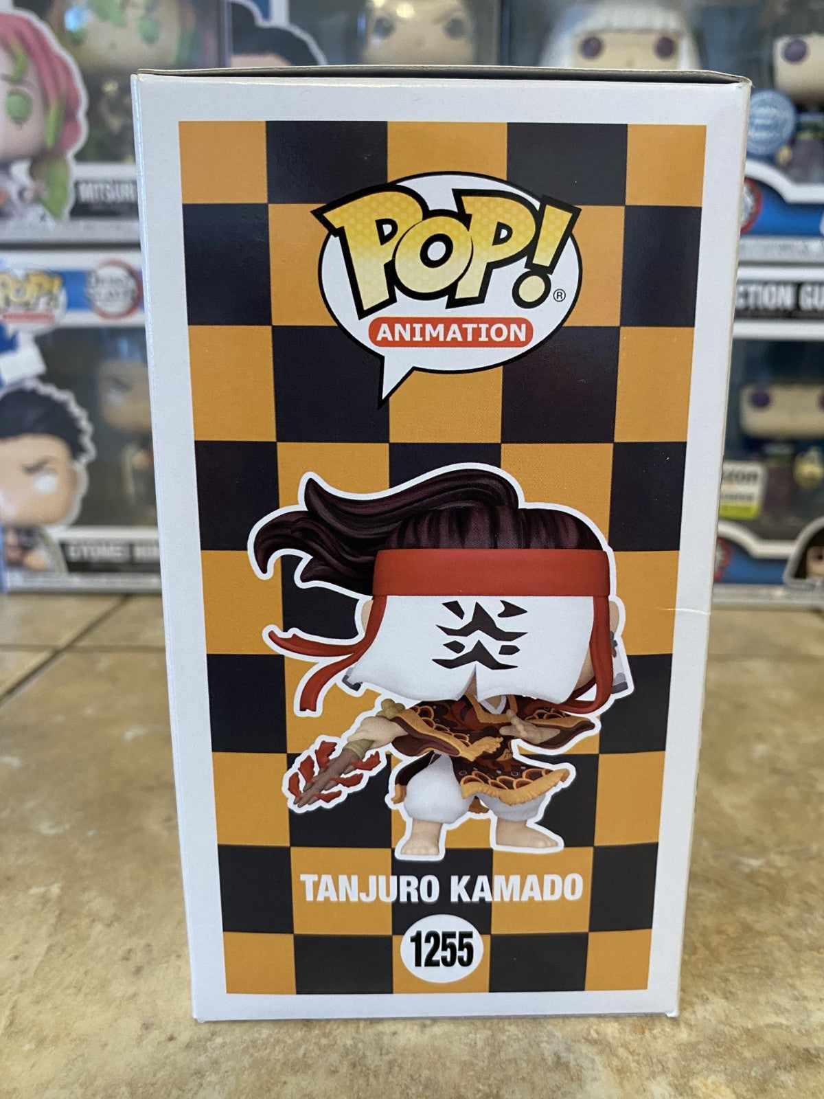 Funko Pop! Demon Slayer #1255 Tanjuro Kamado AAA Anime Exclusive w/Box Protector