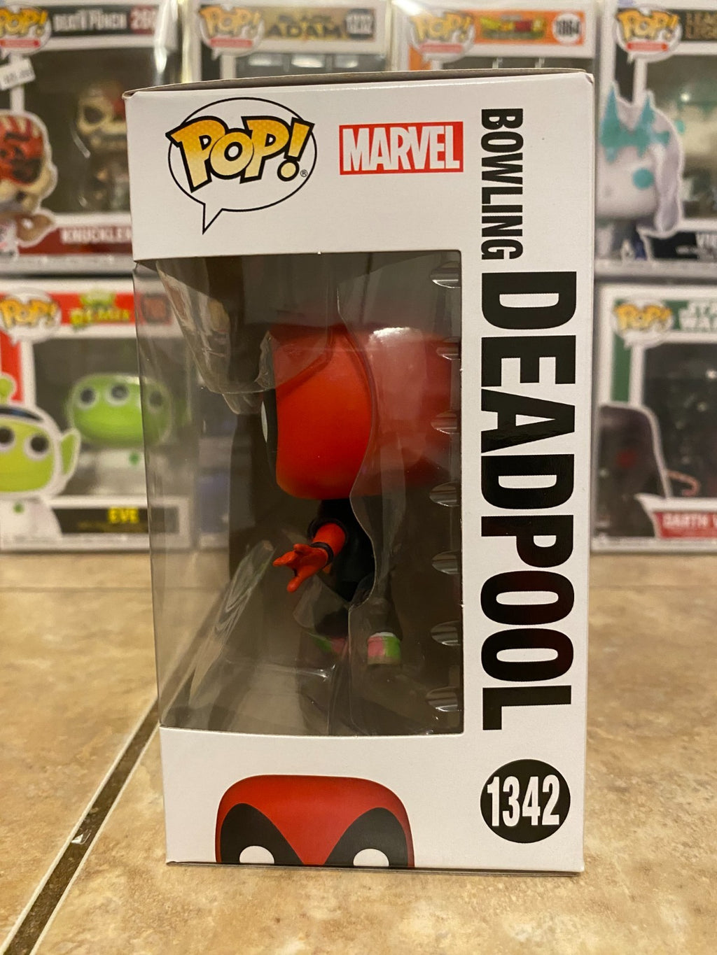 Funko POP Marvel Deadpool Bowling Deadpool #1342 w Protector