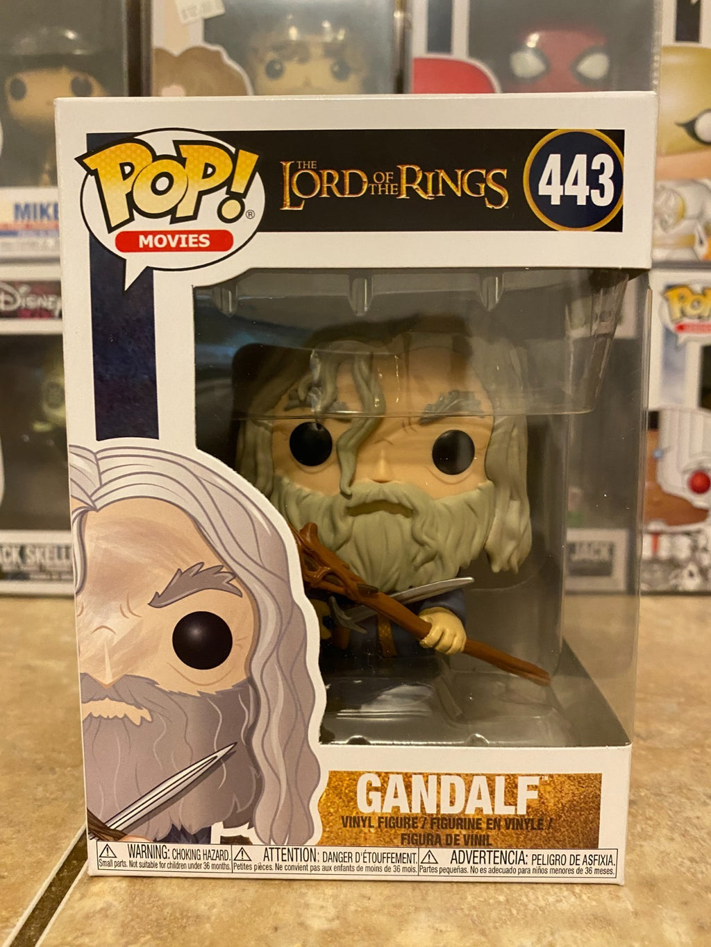 Funko Pop! Vinyl: The Lord of the Rings - Gandalf #443 w Protector