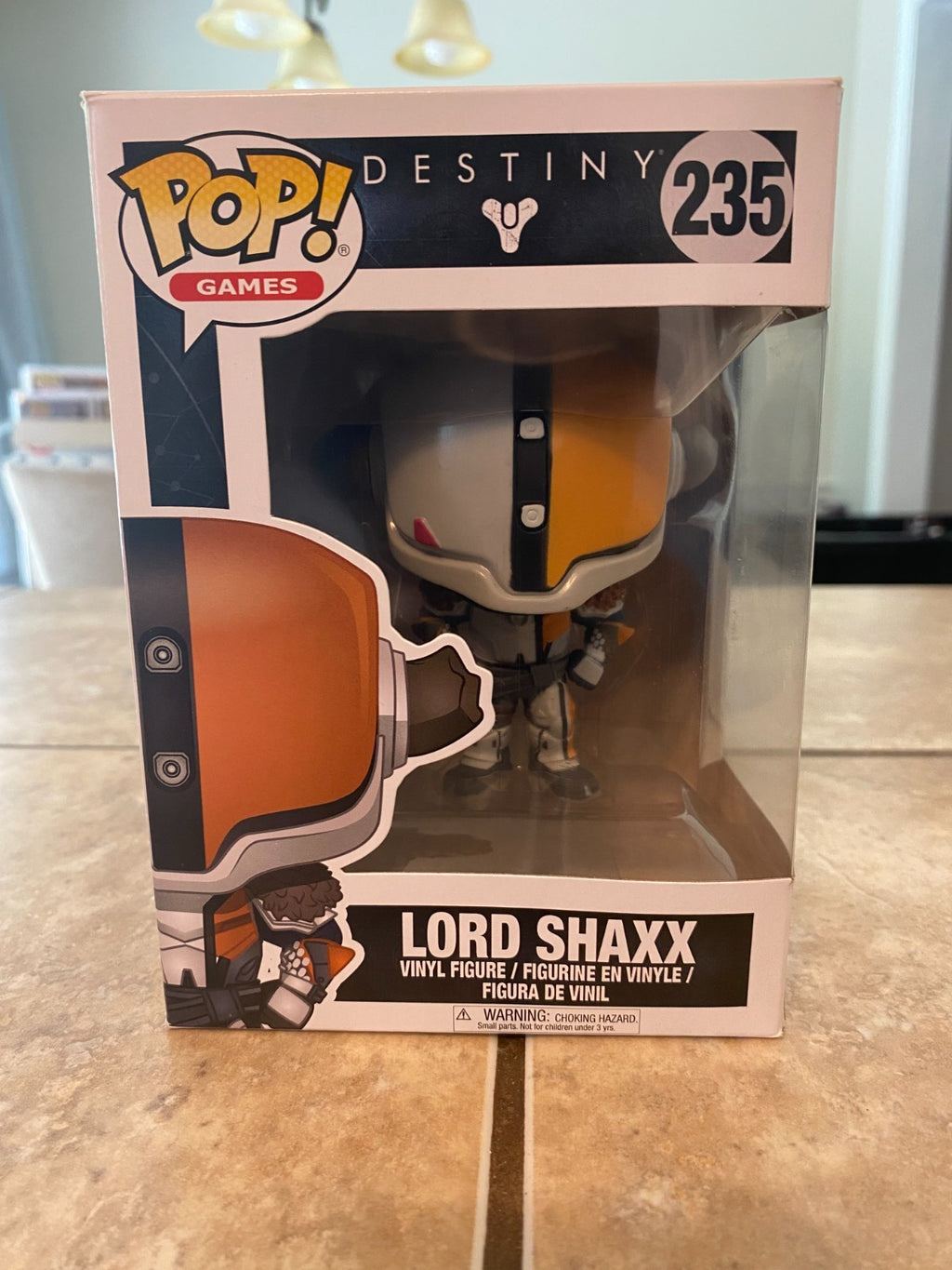 Funko Pop! Games Destiny Lord Shaxx Vinyl Figure #235 Vaulted w Soft Protector