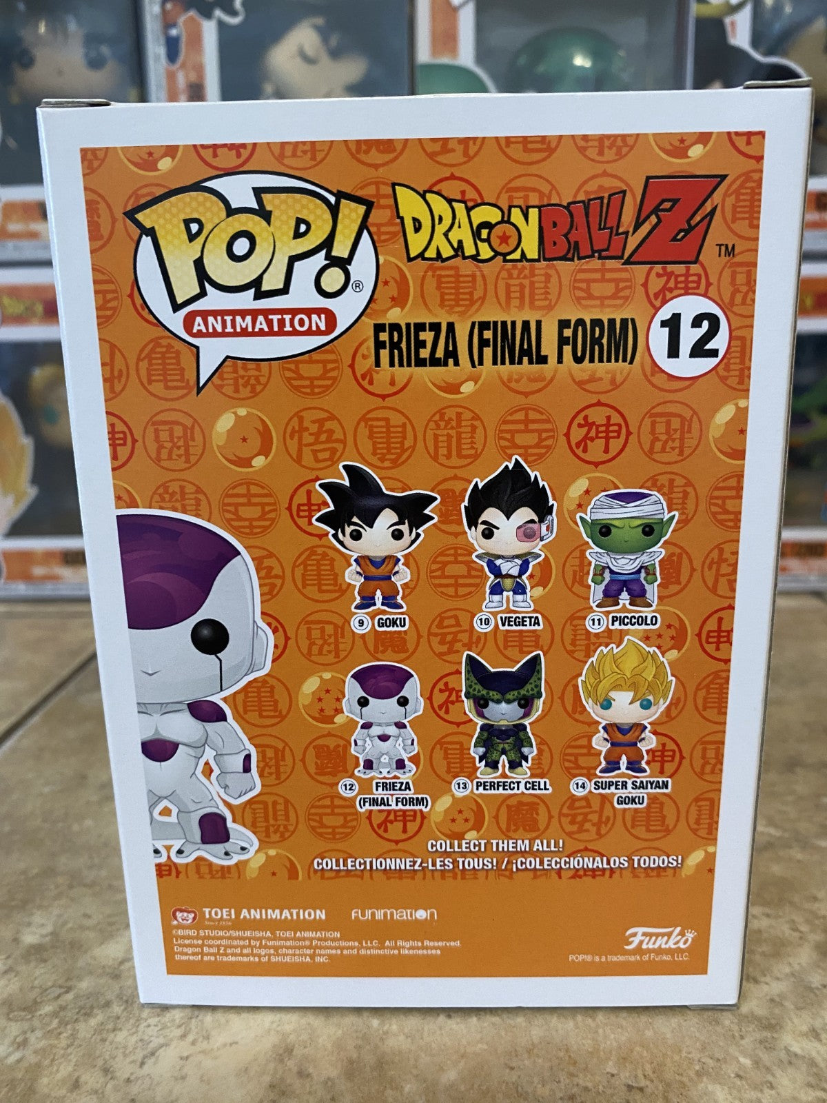 Funko Pop! Dragon Ball Super #12 Frieza (Final Form) w Protector