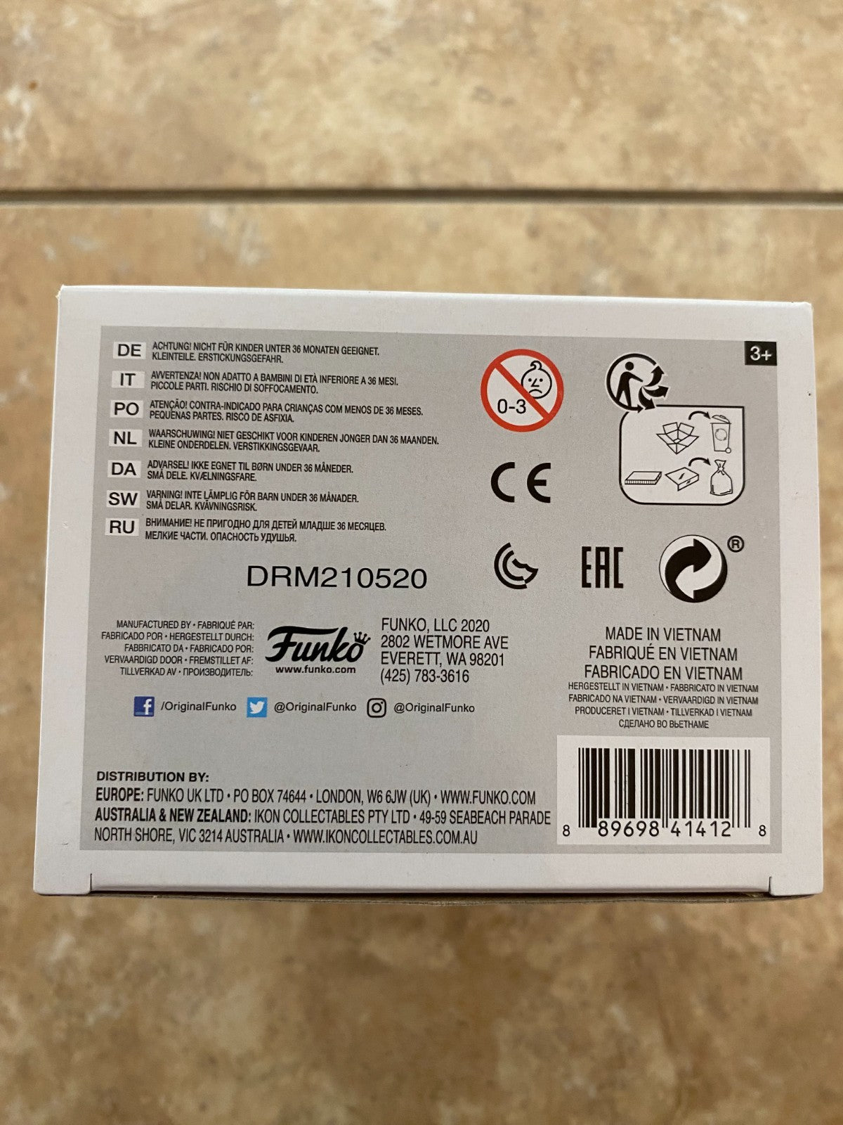 Funko Pop! Ghost Papa Emeritus II #125 - Rare SE Exclusive w Soft Protector