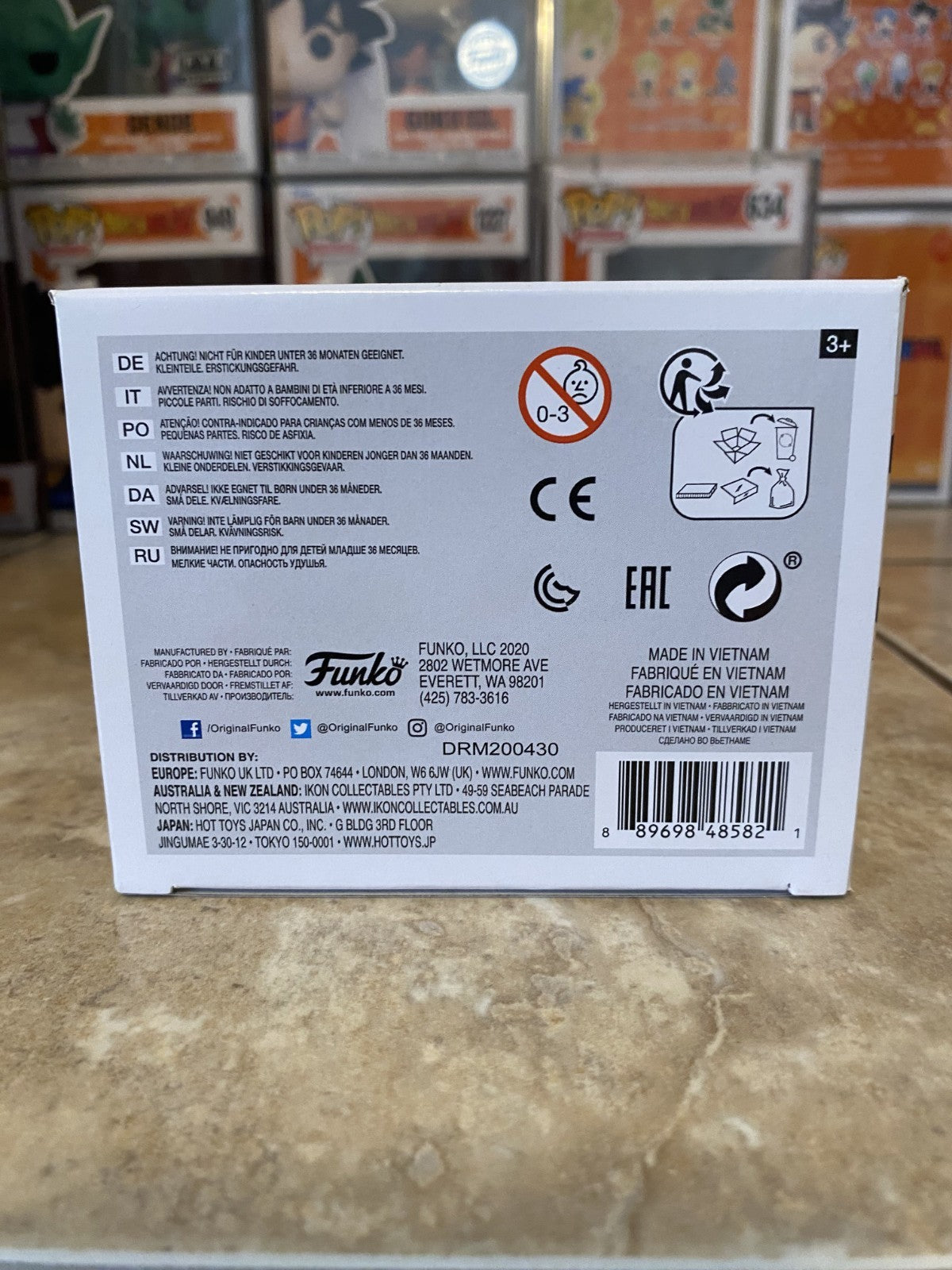 Funko Pop! Dragon Ball Super #813 Gohan Game Stop Exclusive w Protector