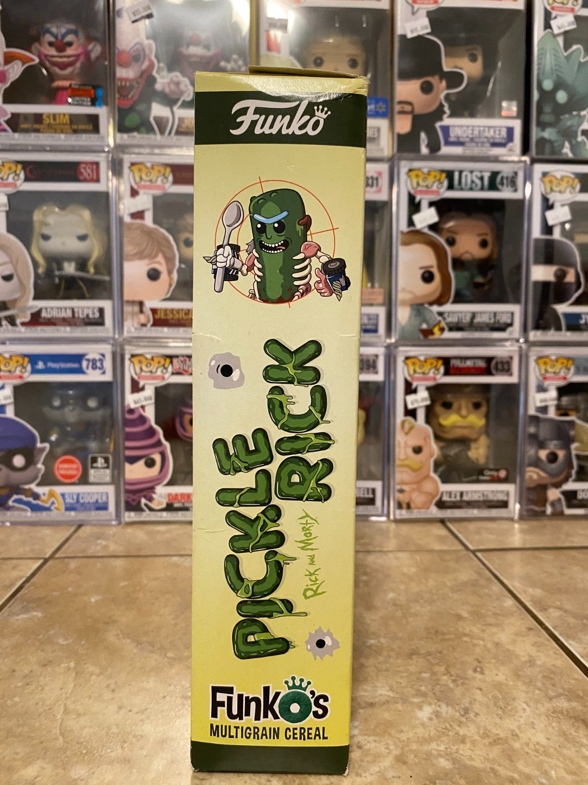 Funko Pop! Rick and Morty (Unopened) Cereal w Pickle Rick Pocket Pop