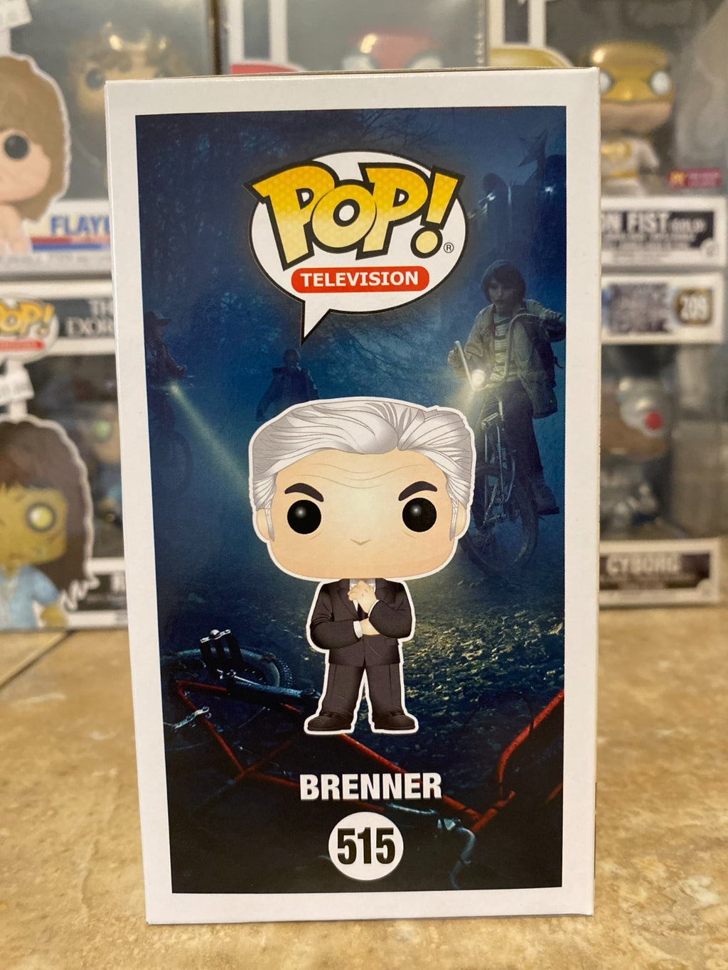 Funko Pop! Vinyl: Stranger Things - Martin Brenner #515 w Protector